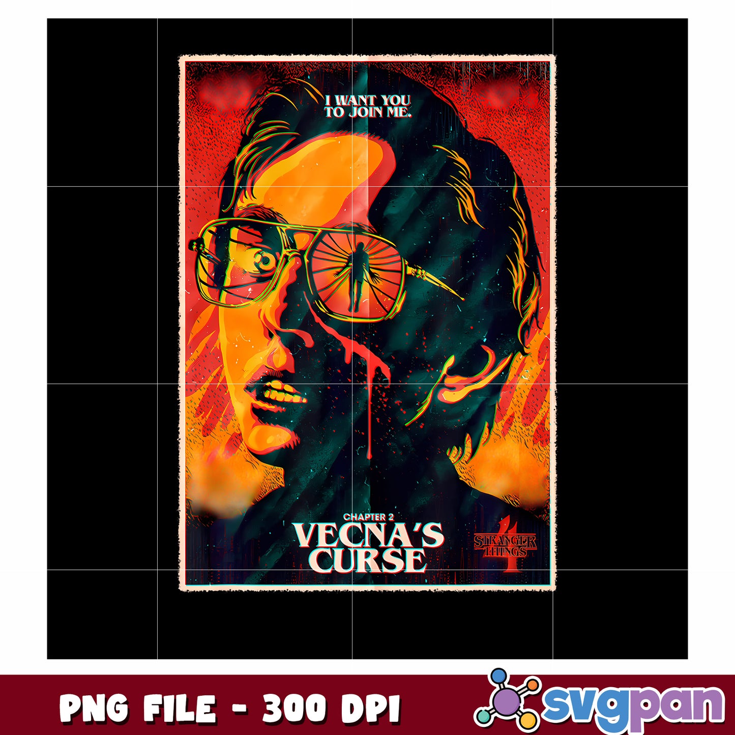 Curse of vecna png, monster png, 11 stranger things png