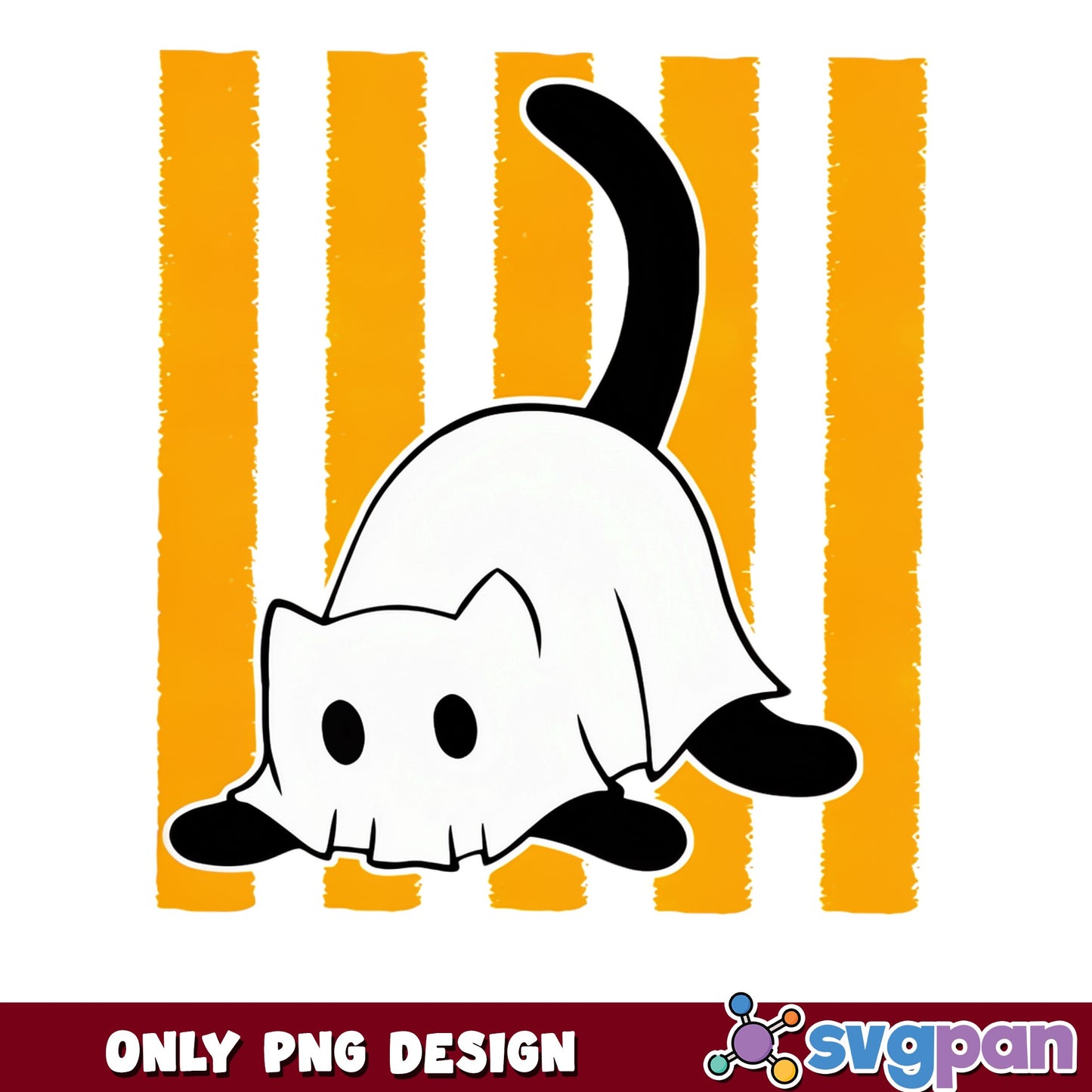 Cute Cat Stretching PNG, Funny Kitten Design, Cat Lover PNG