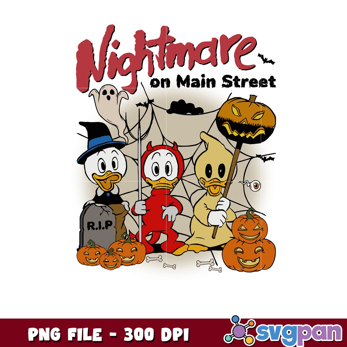Cute and funny goose halloween png, halloween season png, scary monster png