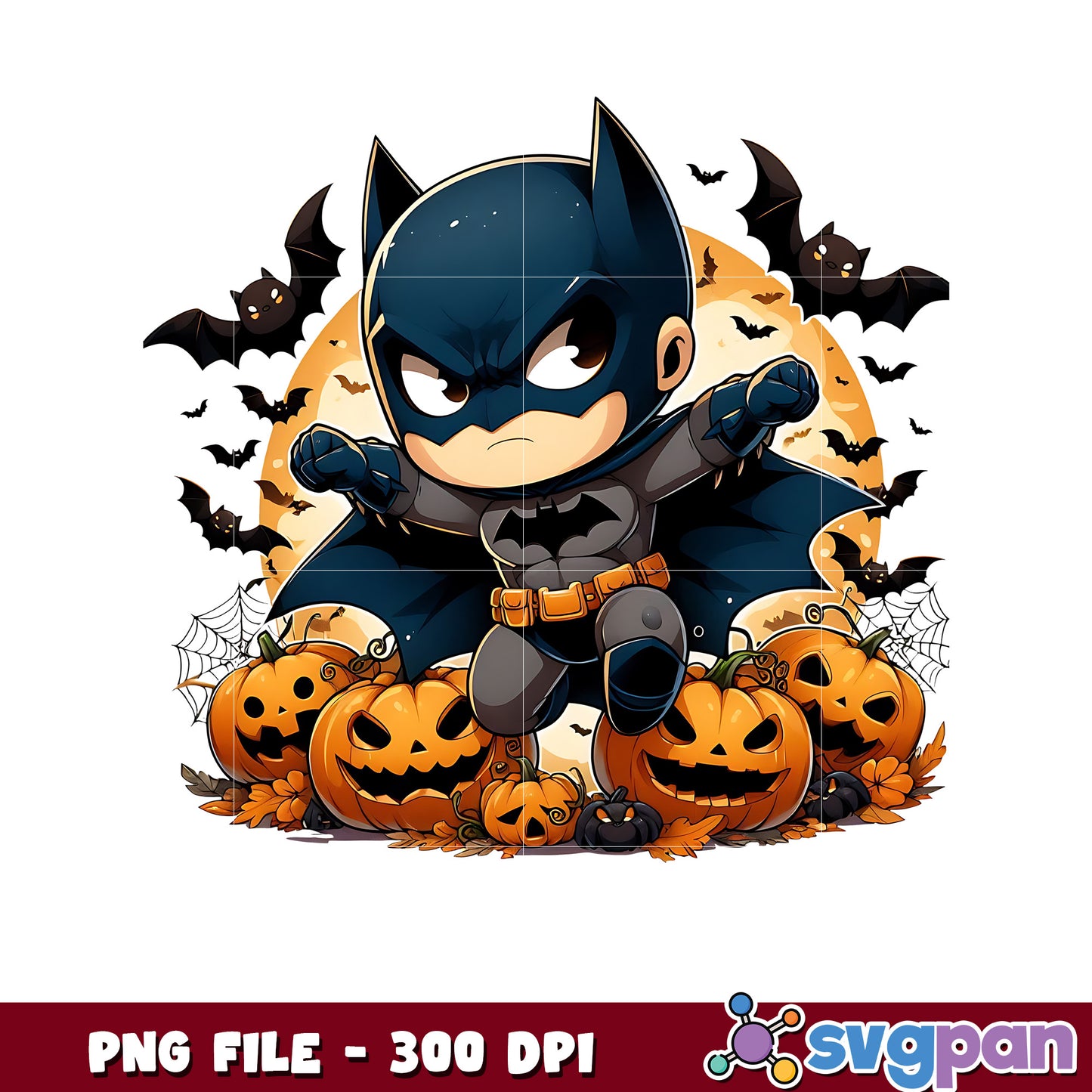 Cute atman halloween png, spooky season png, halloween cartoons png