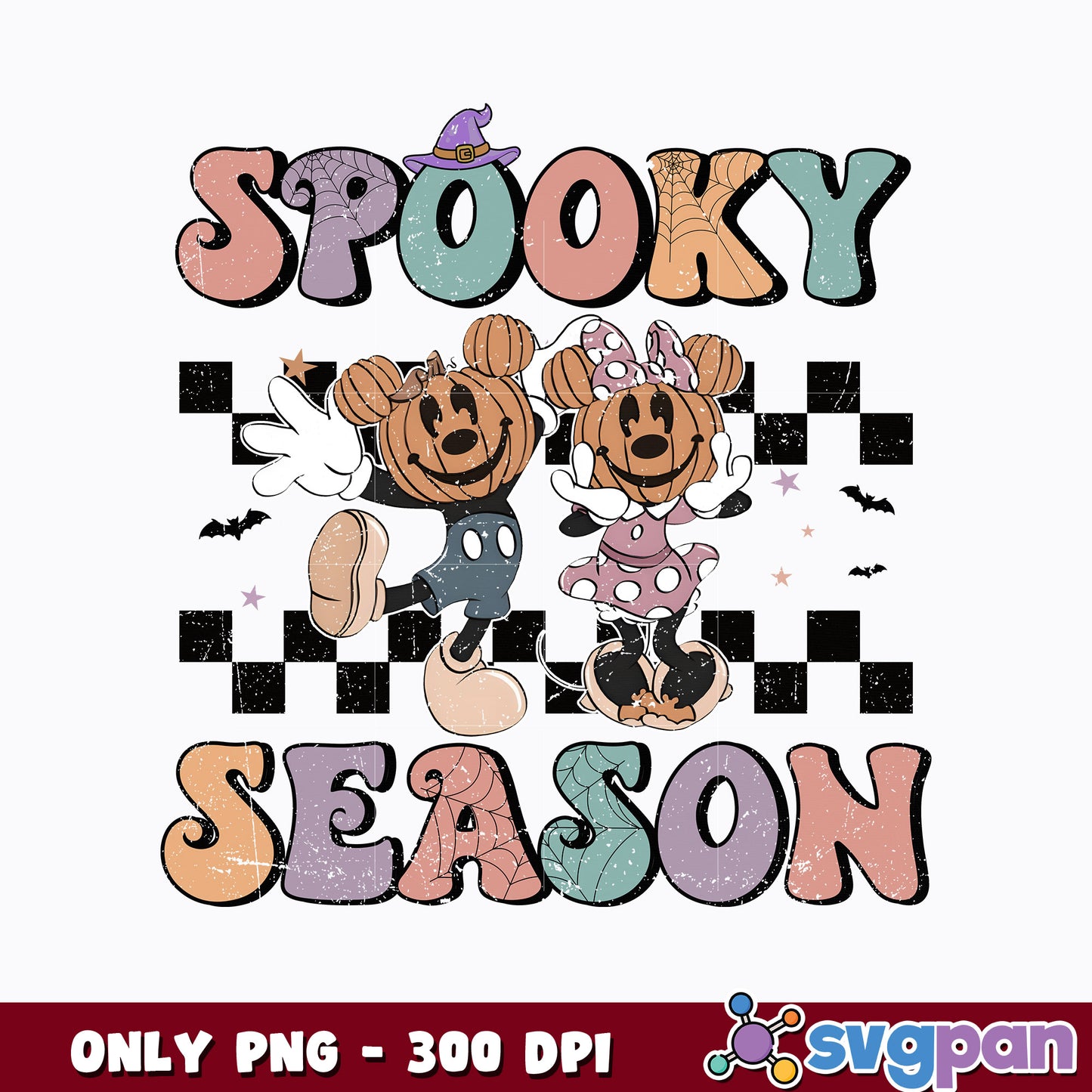 Spooky Season png, Halloween Mouse png