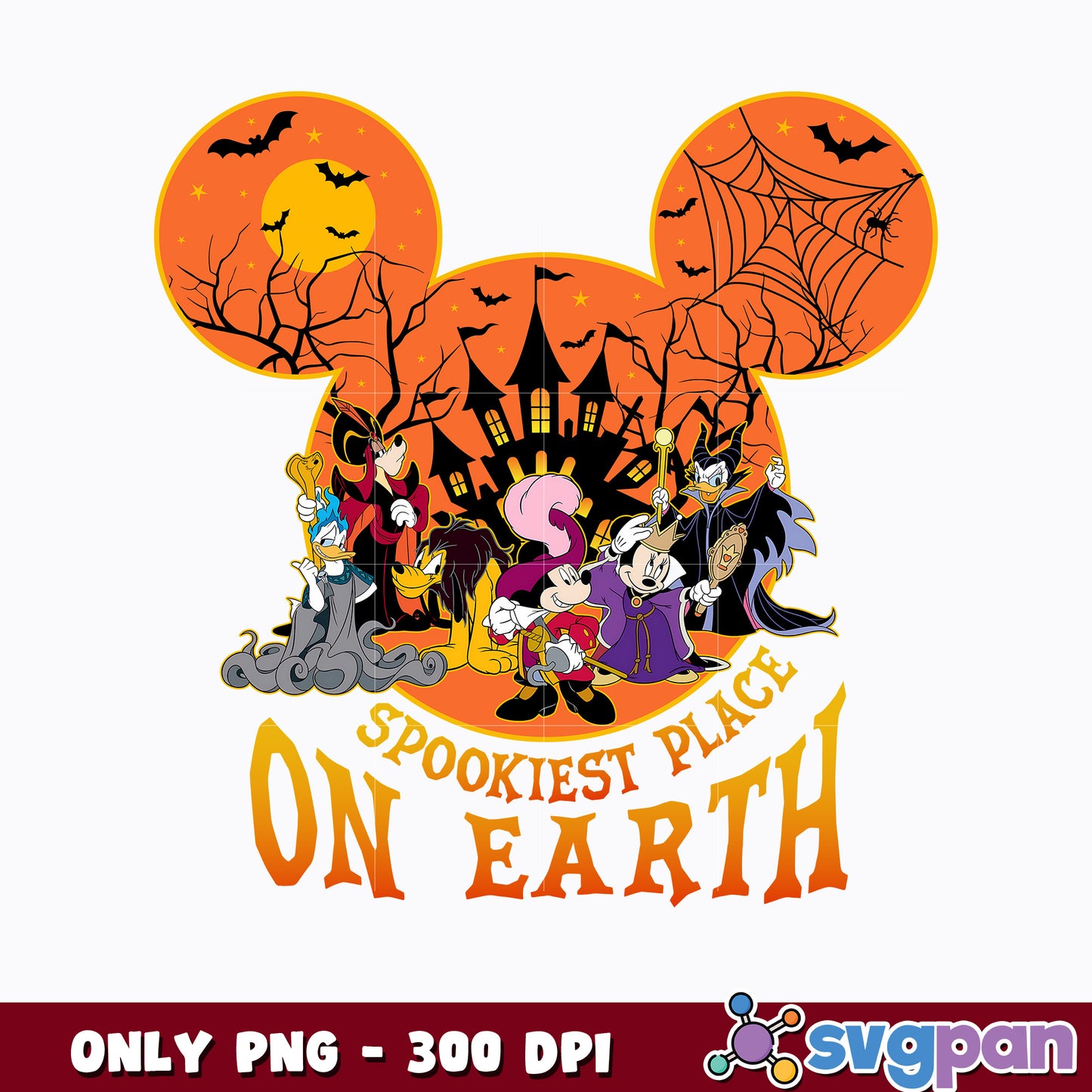 Disney Halloween Family Vacation Png