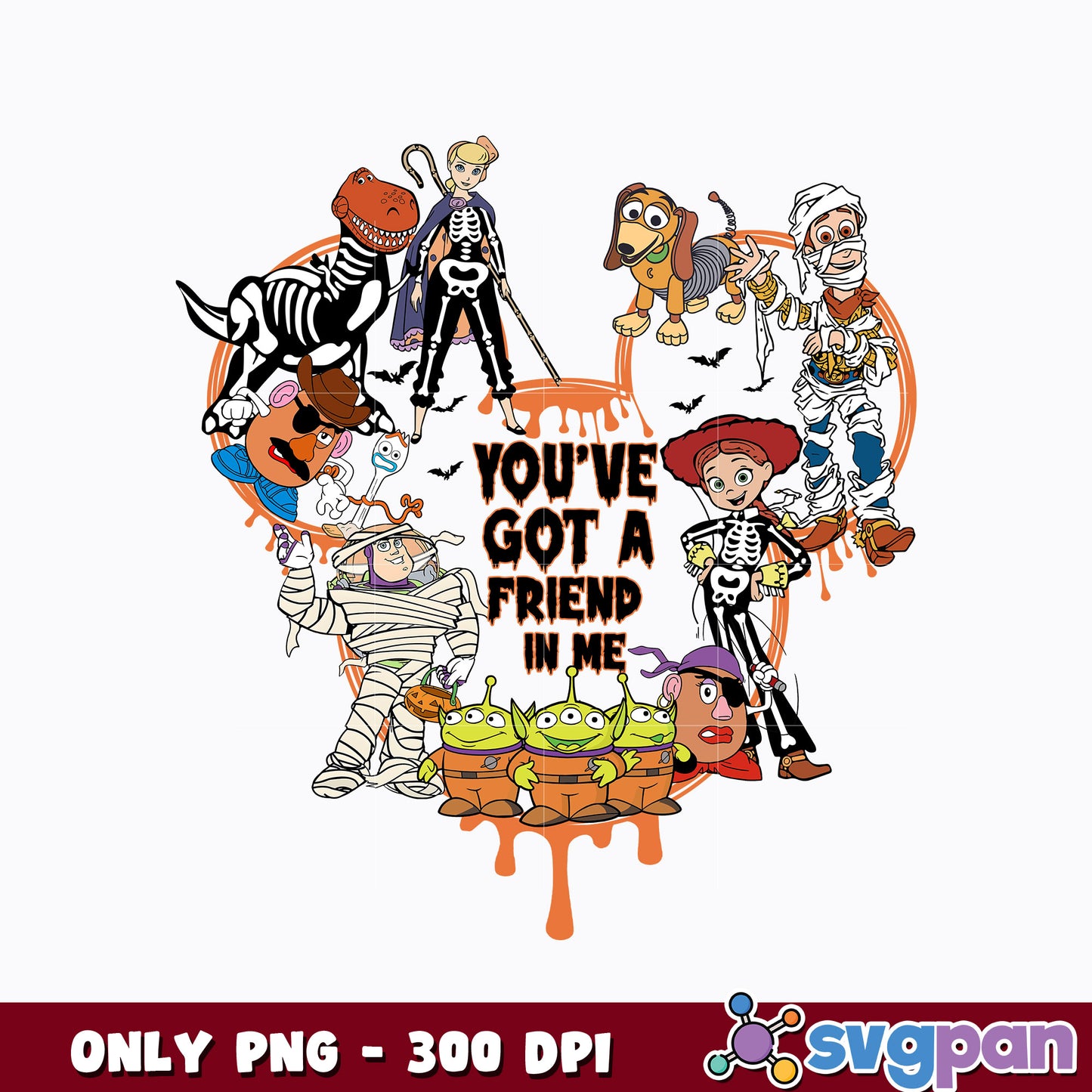 You've Got A Friend In Me Png, Toy Story Png