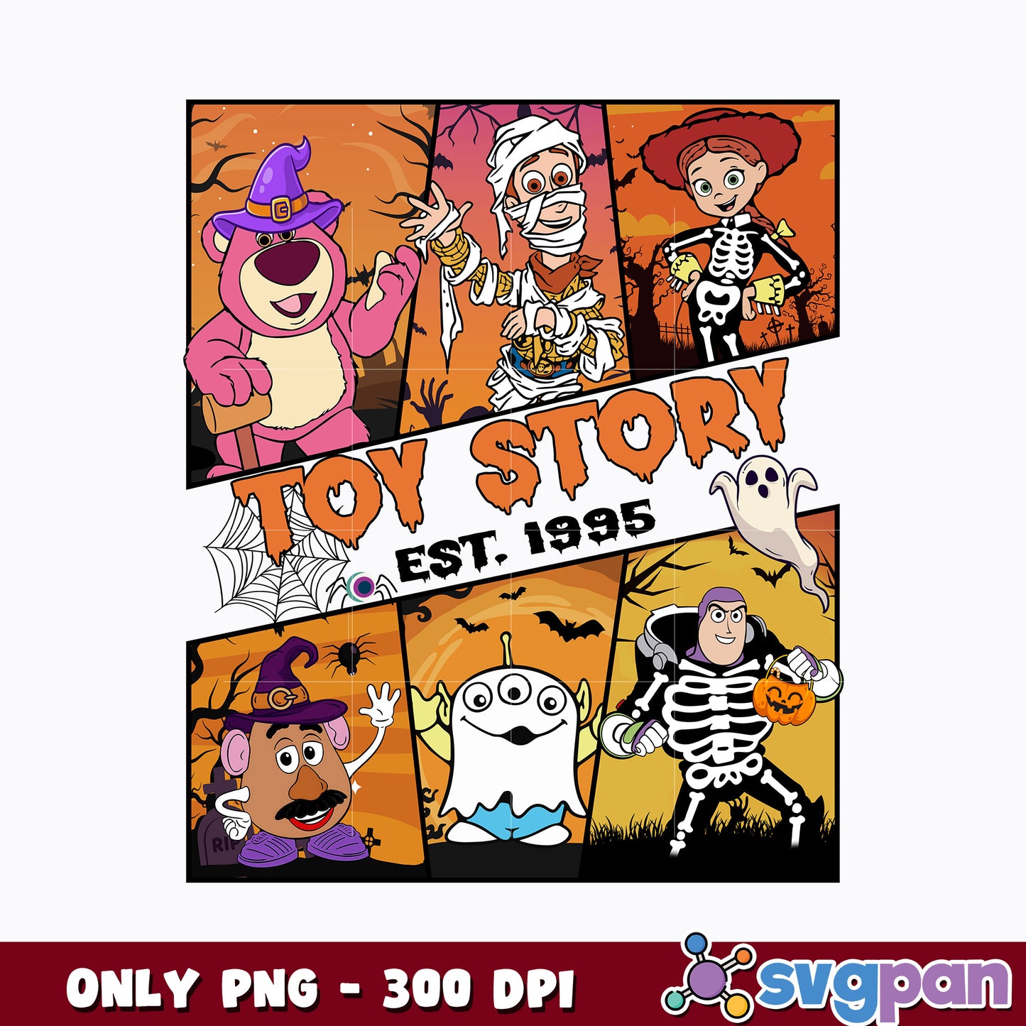 Toy Story Halloween Png, Disney Halloween Png