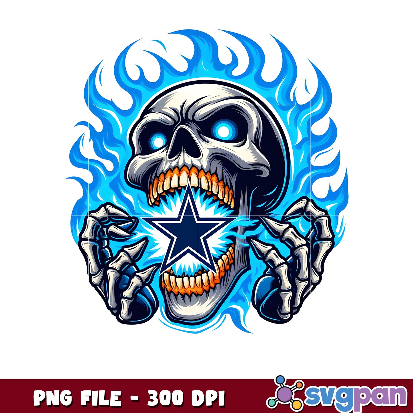 Dallas cowboys burning skull png, super bowl 2025 png, american football league png