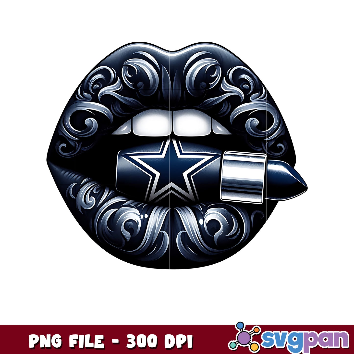 Dallas cowboys lips png, nfl players png, nfl playoffs png