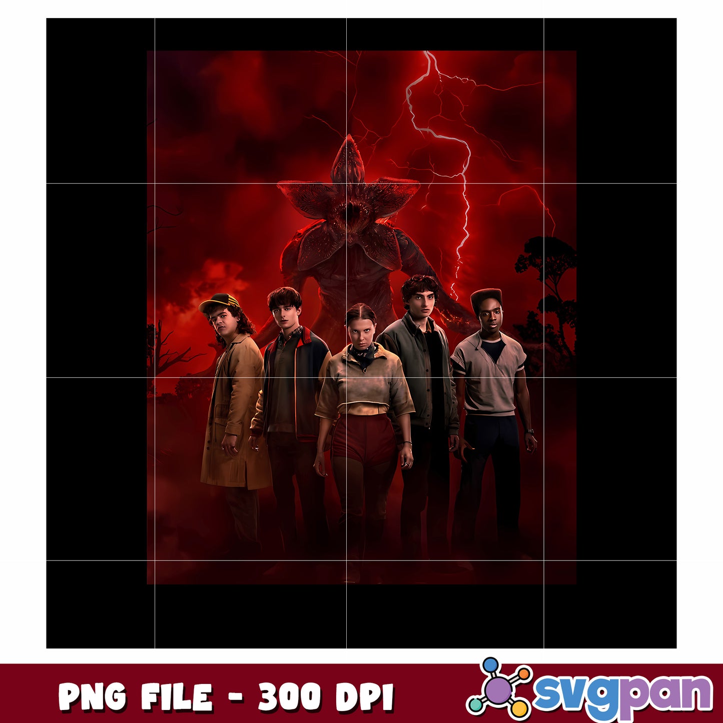 Demogorgon png, monster png, 11 stranger things png
