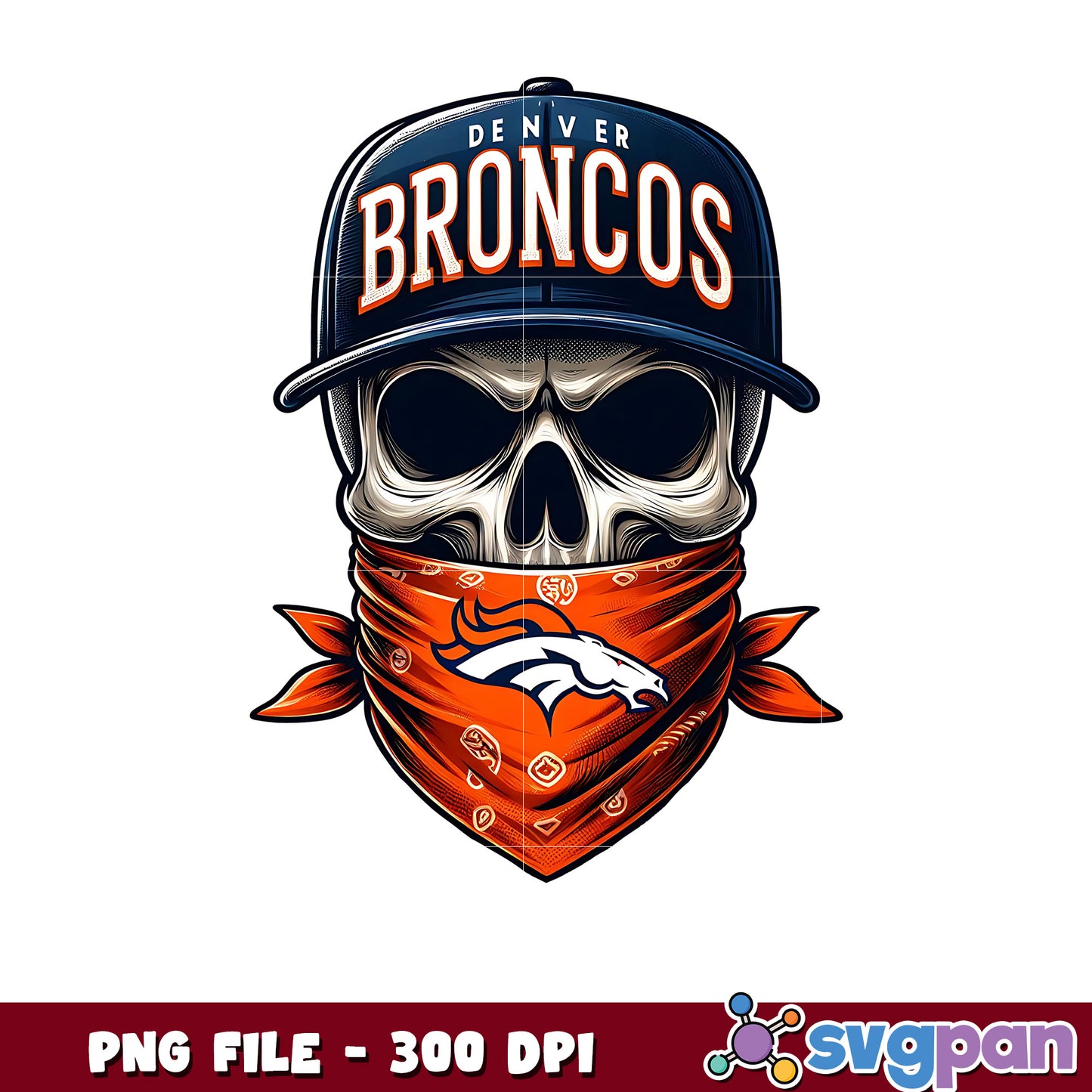 Denver broncos skull png, amrican football games png, nfl schedule png