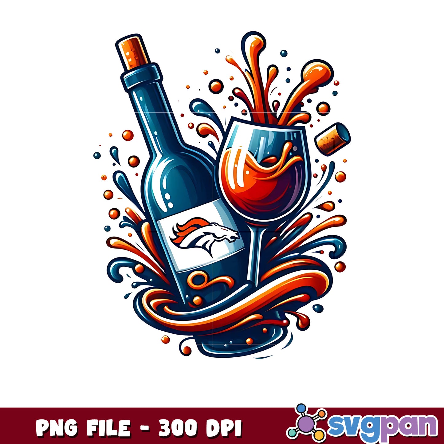 Denver broncos wine png, nfl scores today png, nfl games today png