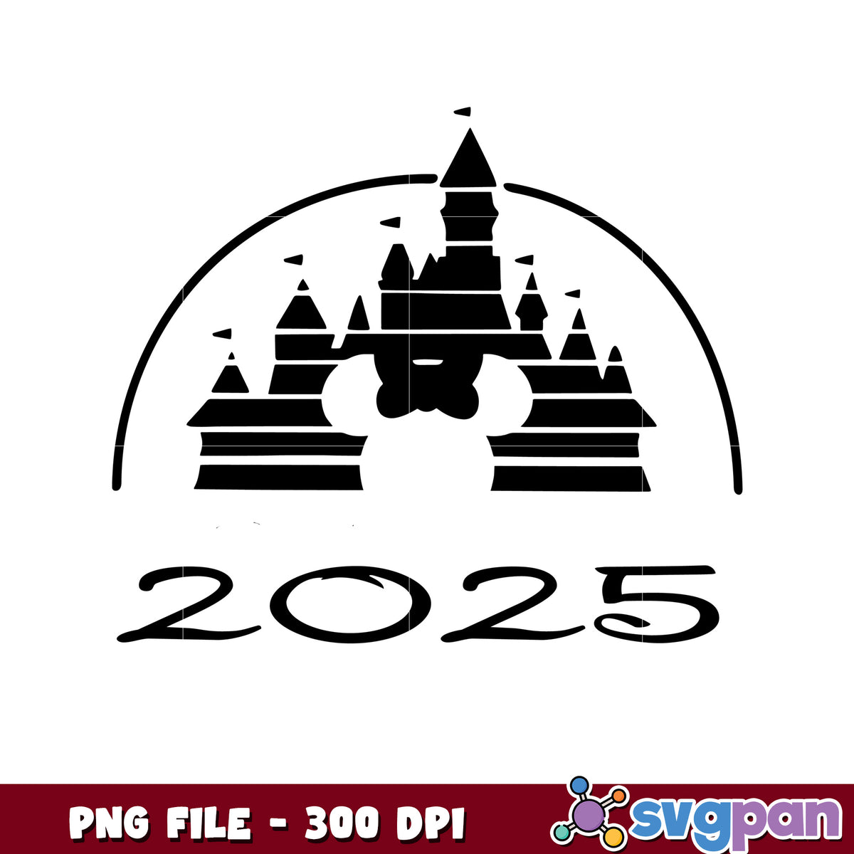 Disney Castle 2025 PNG Download