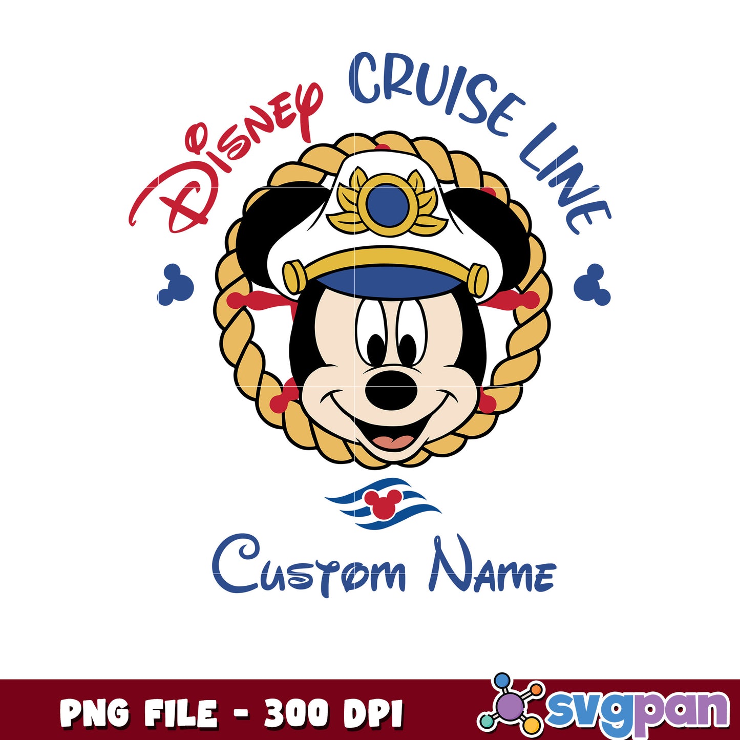 Disney Cruise Line Mickey PNG
