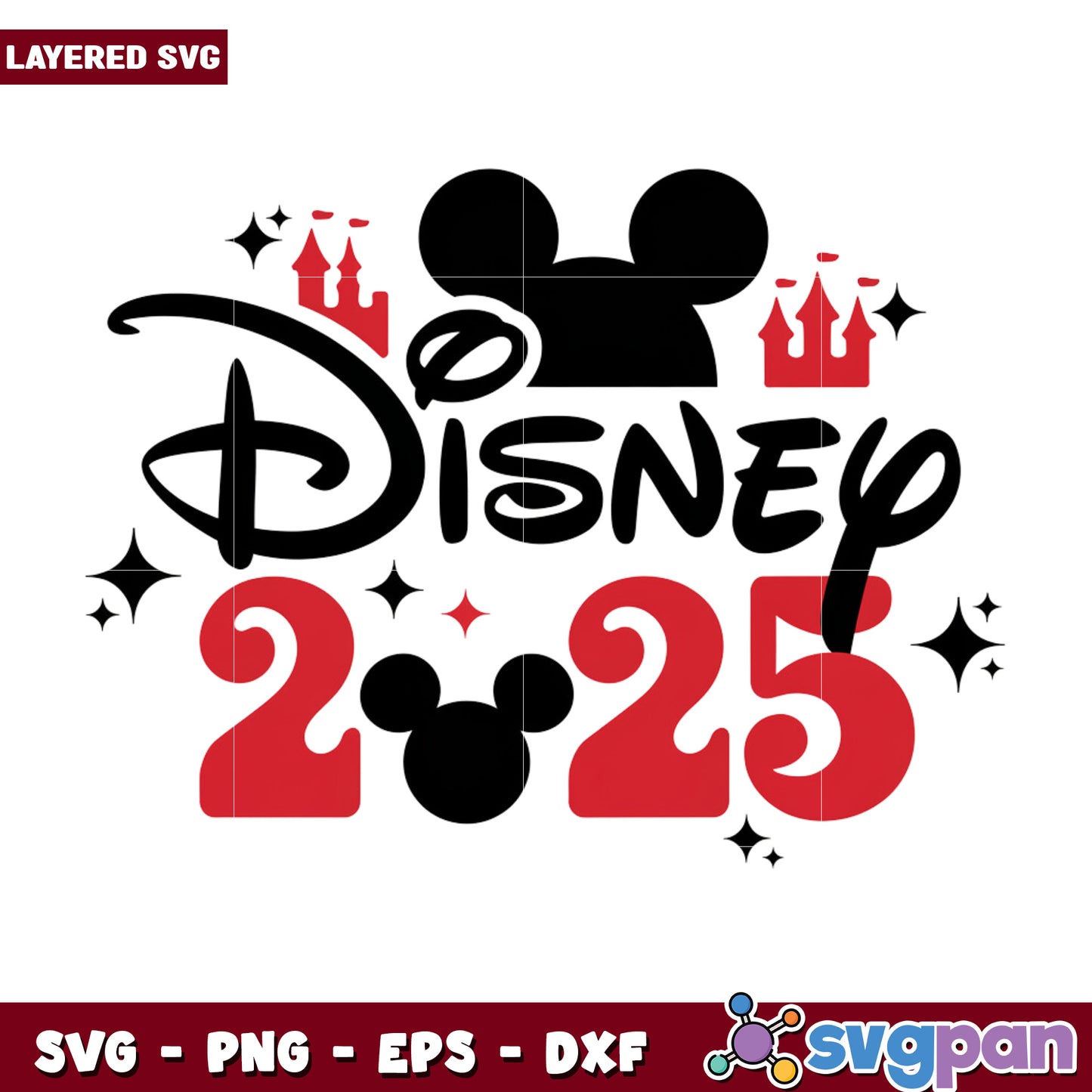 Disneyland 2025 png, summer time png, disneyland holiday png