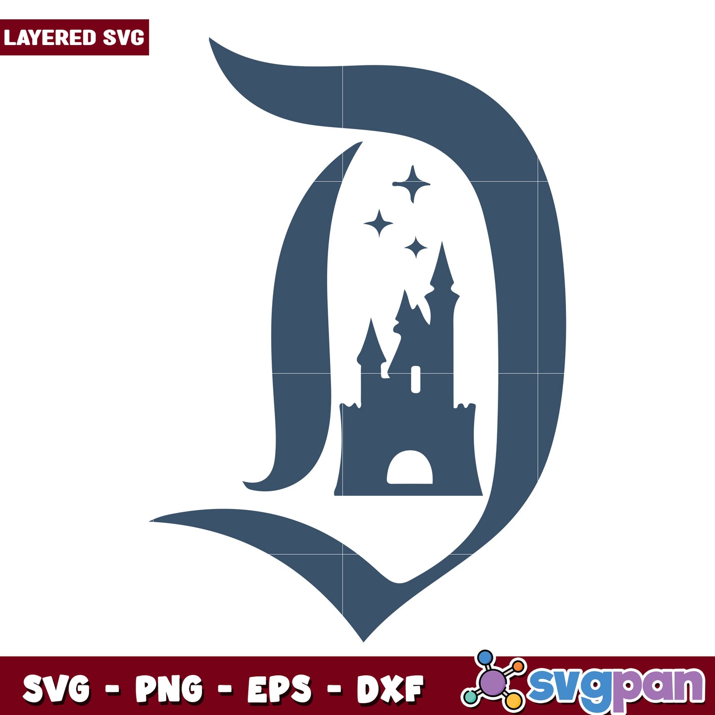 Disneyland logo illustration svg, disney mickey svg, disneyland