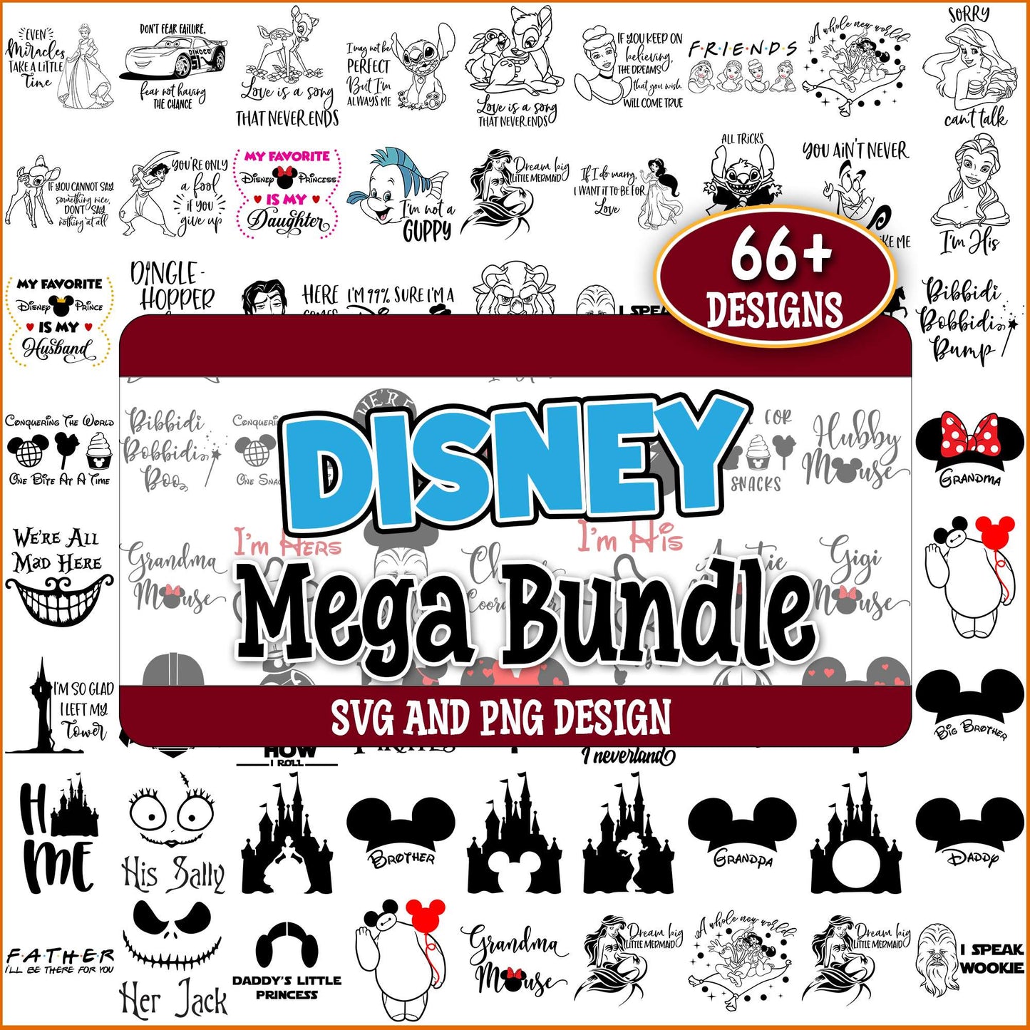 Disney magic quotes svg bundle, disney gift card svg, disney news svg