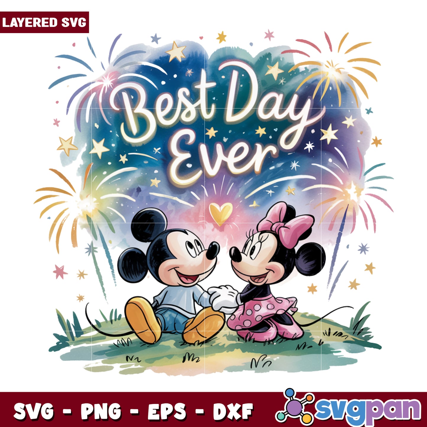 Disney mickey and minnie png, summer time png, disneyland holiday png
