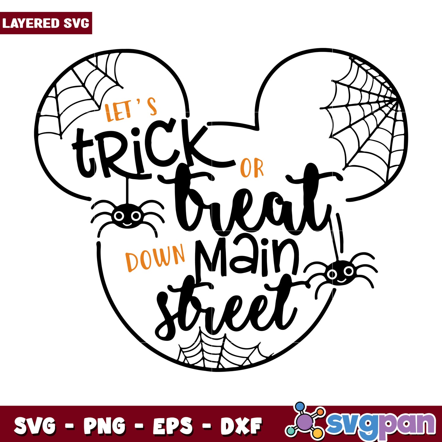 Disney mickey halloween svg, halloween horror nights svg, spooky halloween svg