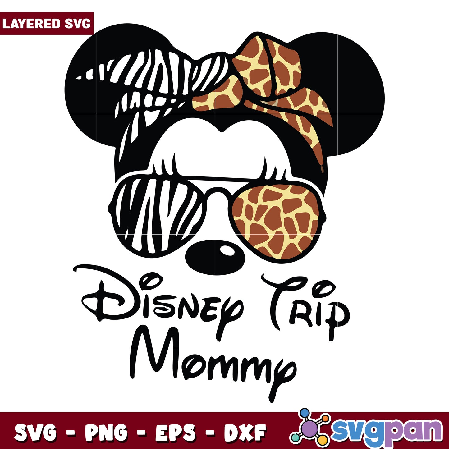 Disney trip mommy svg, disney characters svg, disneyland svg
