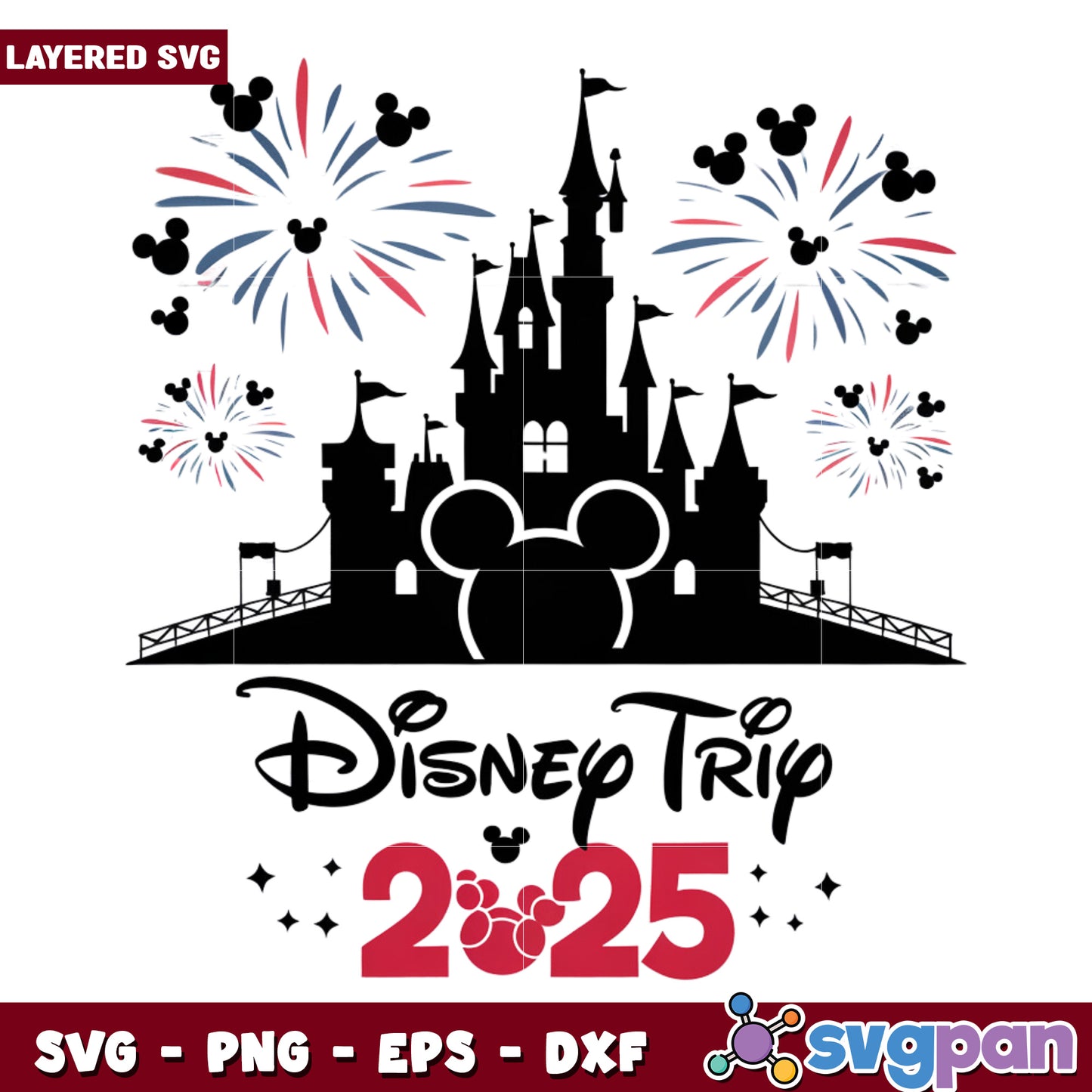 Disney trip png, disneyland vacation png, disney cartoons png