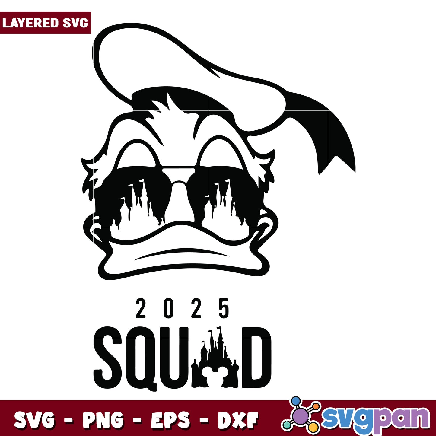 Donald 2025 squad svg, disney mickey mouse svg, disney trip svg