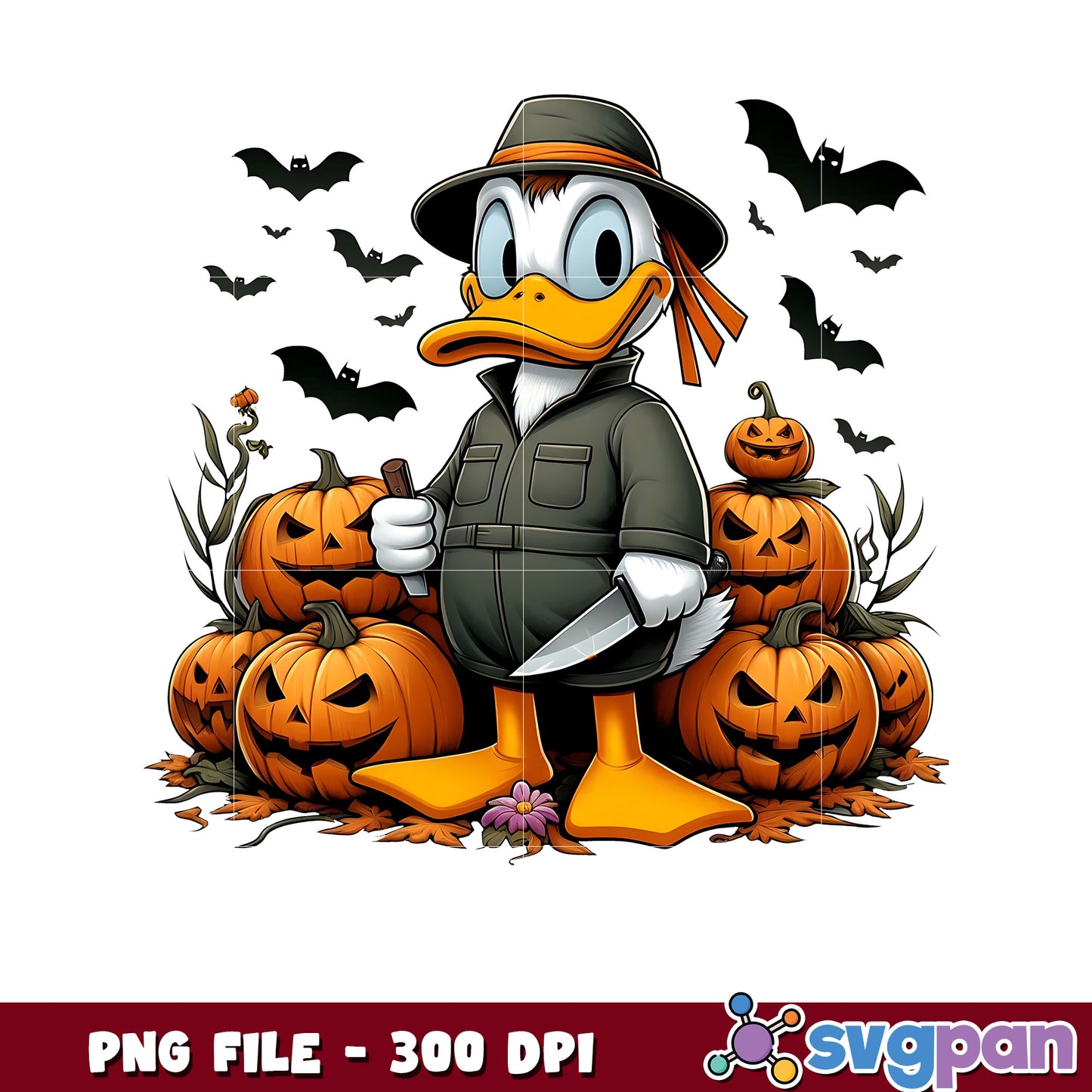 Donald and pumkin png, disney princess png, disneyland halloween png
