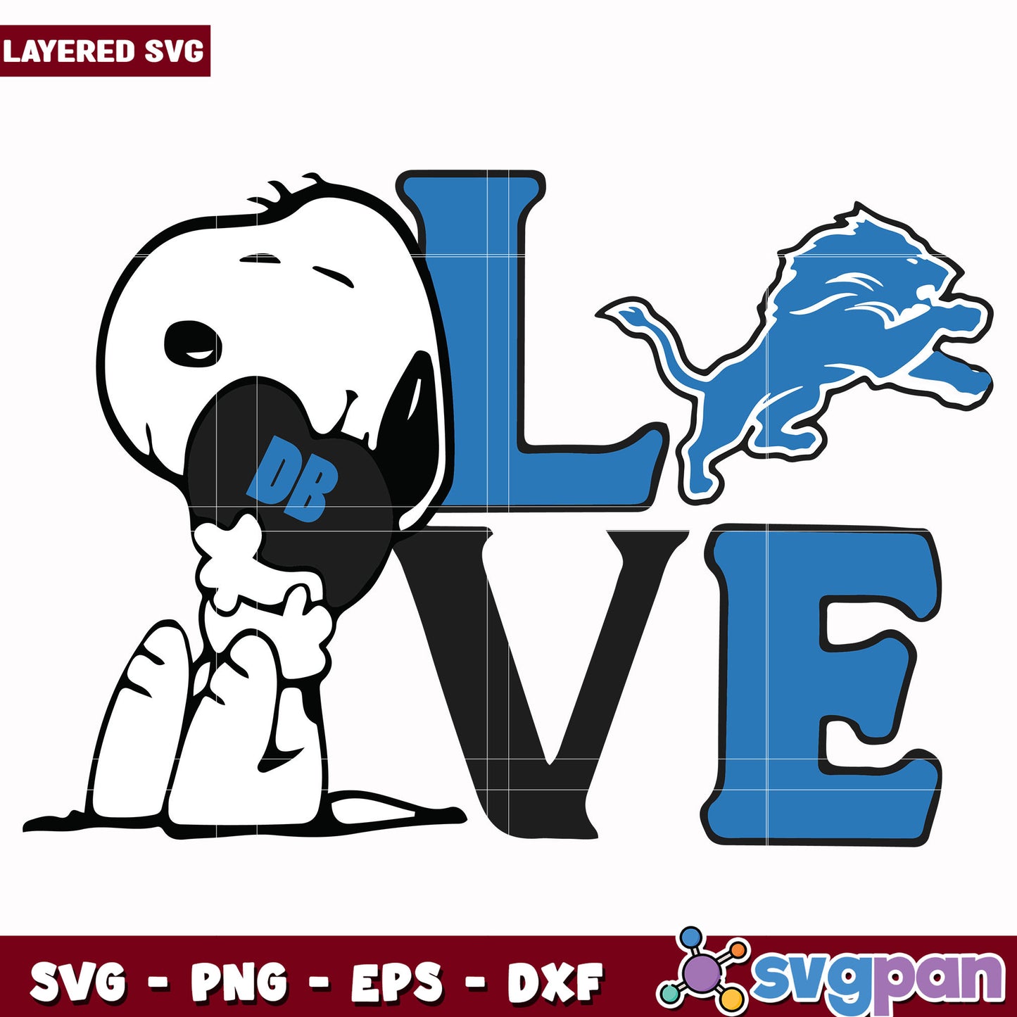 Dreoit lions snoopy love svg, nfl jerseys svg, nfl mvp svg