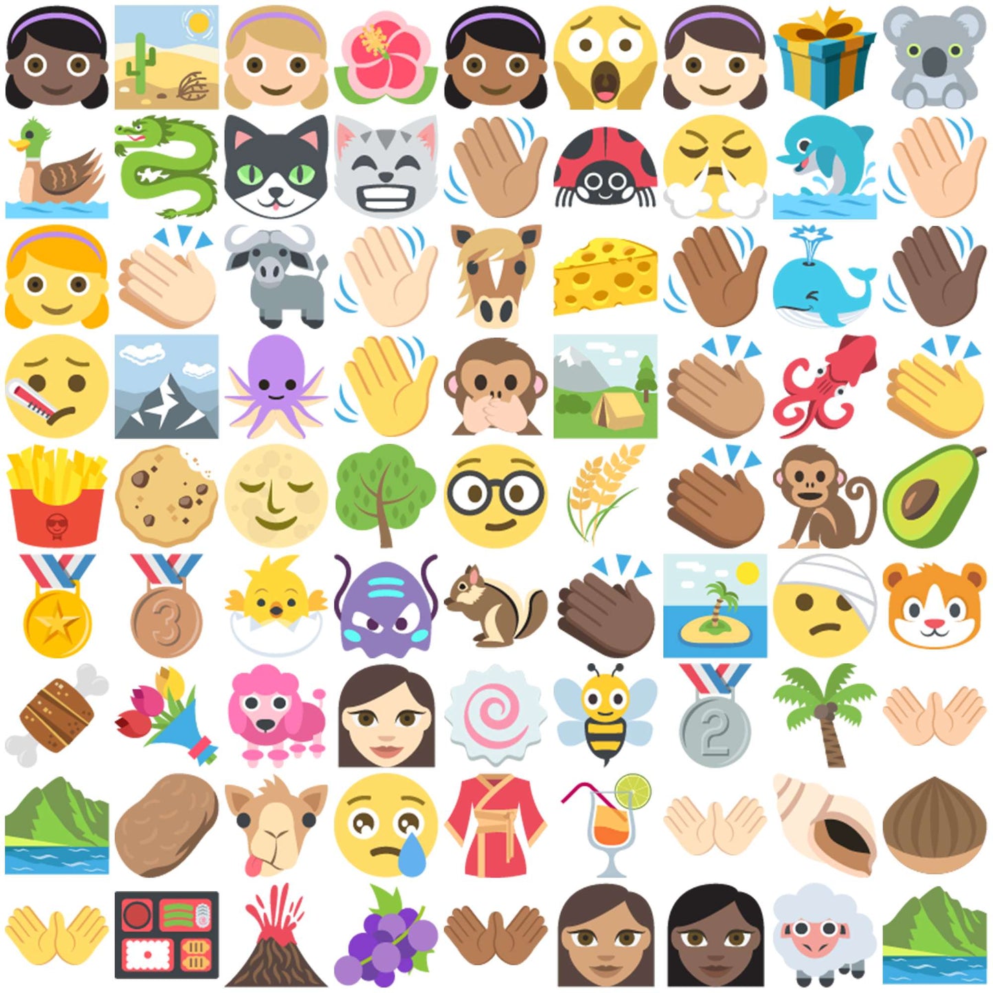 Emoji collection svg bundle, emojis svg, tiktok emojis svg