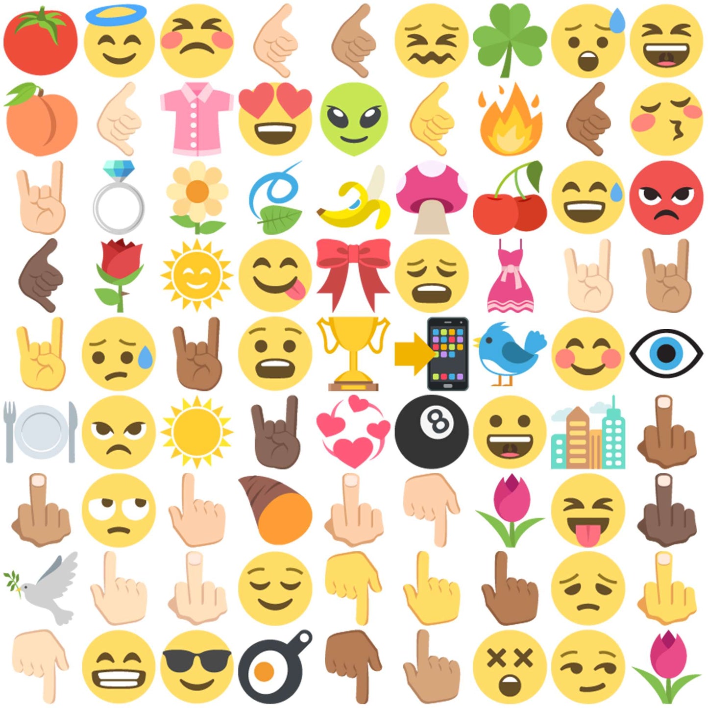 Emoji collection svg bundle, emojis svg, tiktok emojis svg