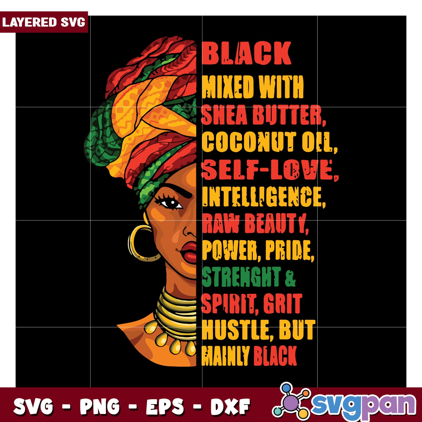 Empowering Black Woman Art, Embrace Strength and Beauty Today
