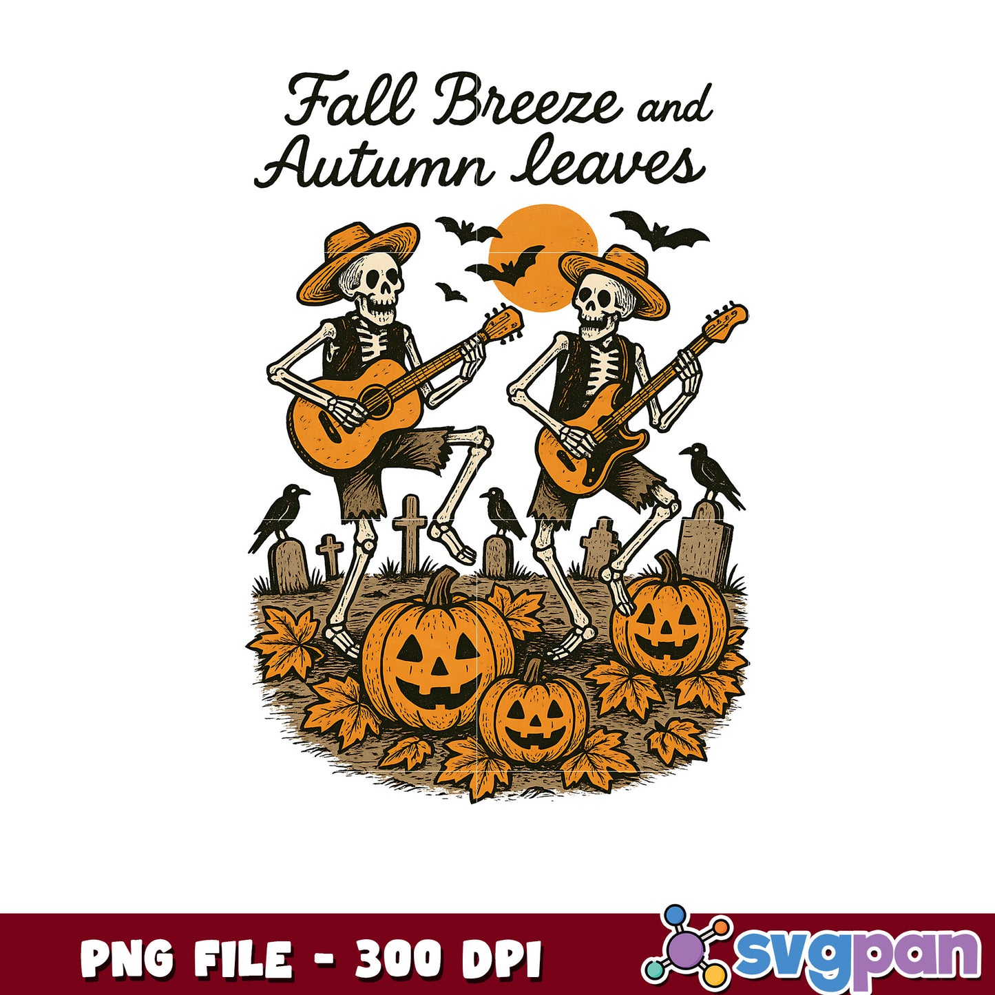 Fall breeze autumn leaves png, halloween holiday, halloween candy png