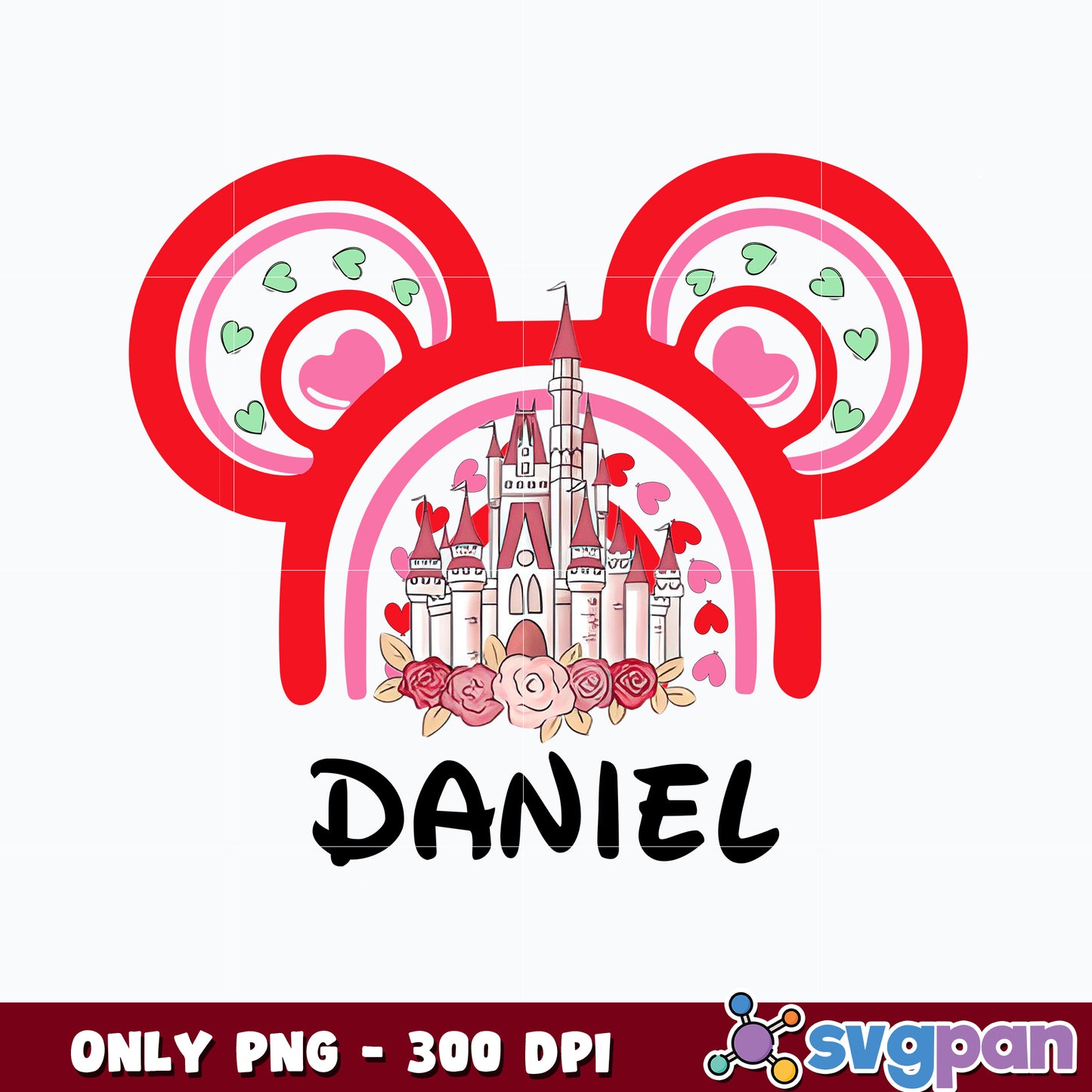 Daniel Mickey Mouse Valentines png