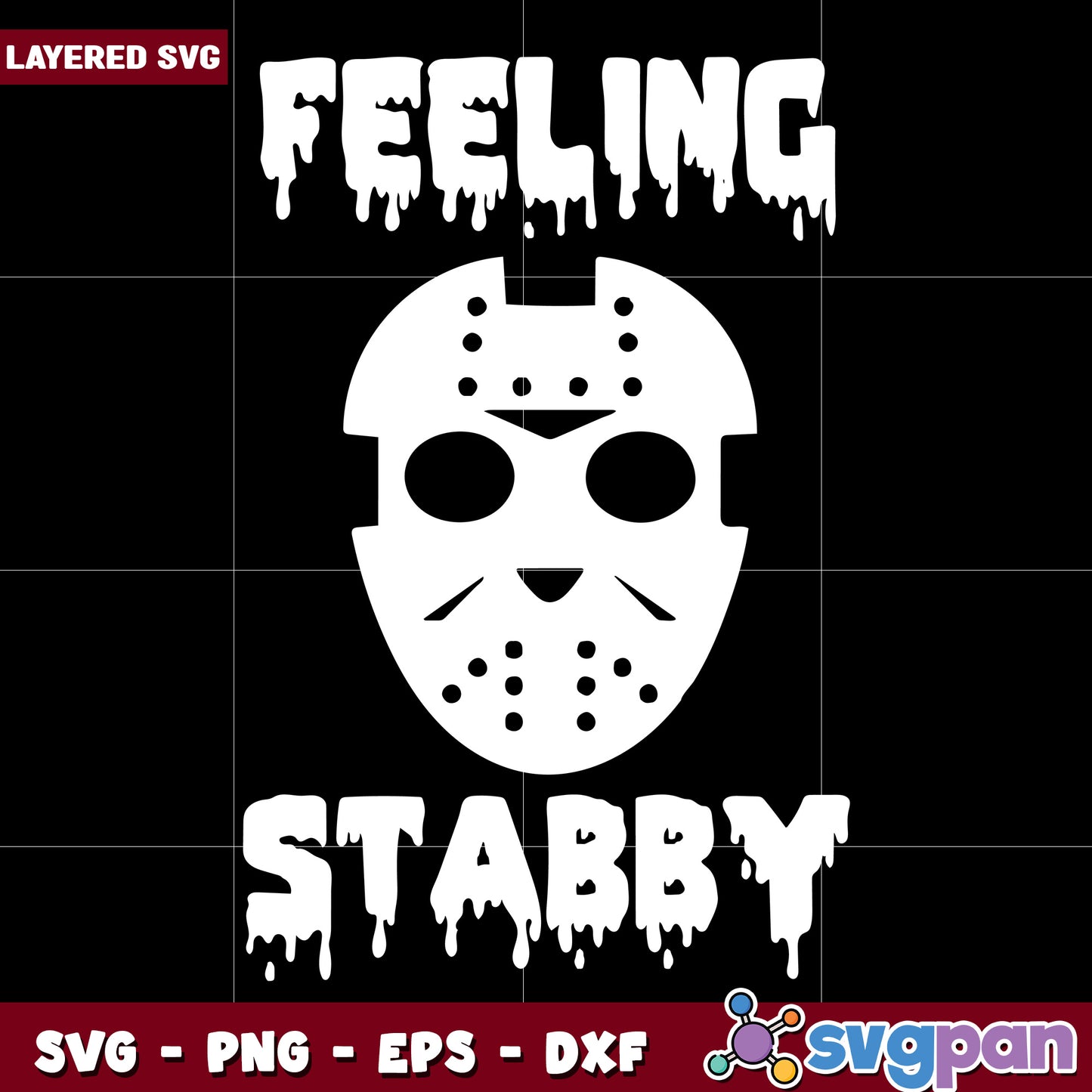 Feeling stabby svg, halloween decorations svg, halloween cartoons svg