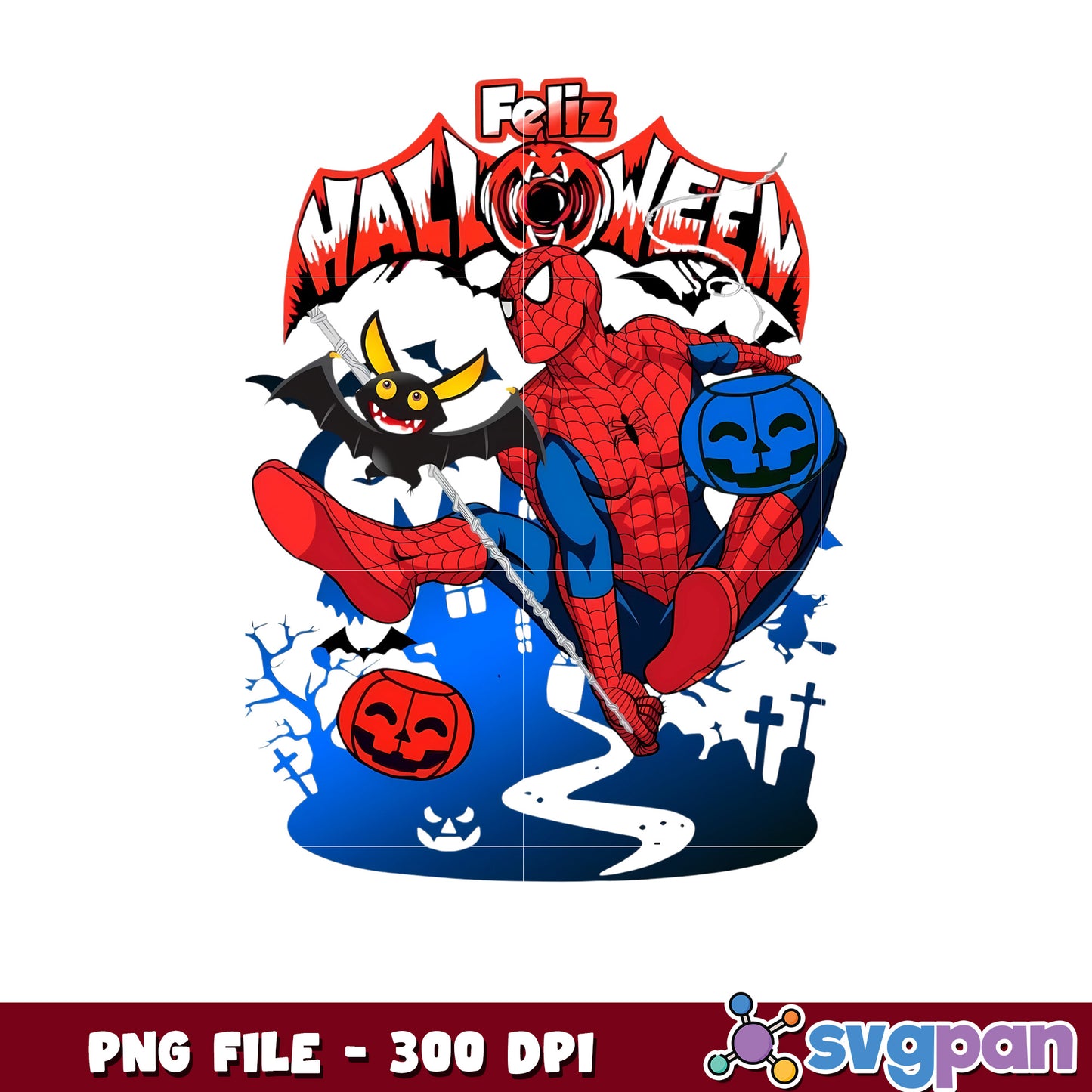 Feliz halloween png, spooky season png, halloween pajamas png