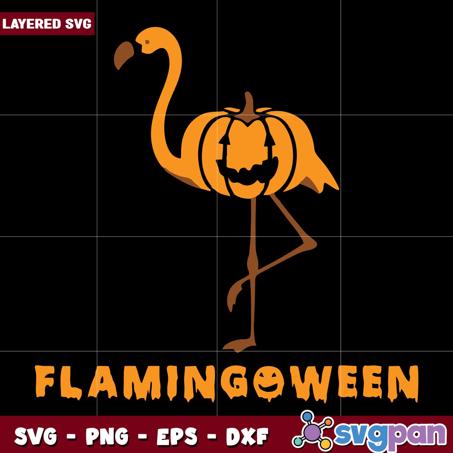 Flamingo halloween svg, halloween killers nights svg, spookycharacters svg