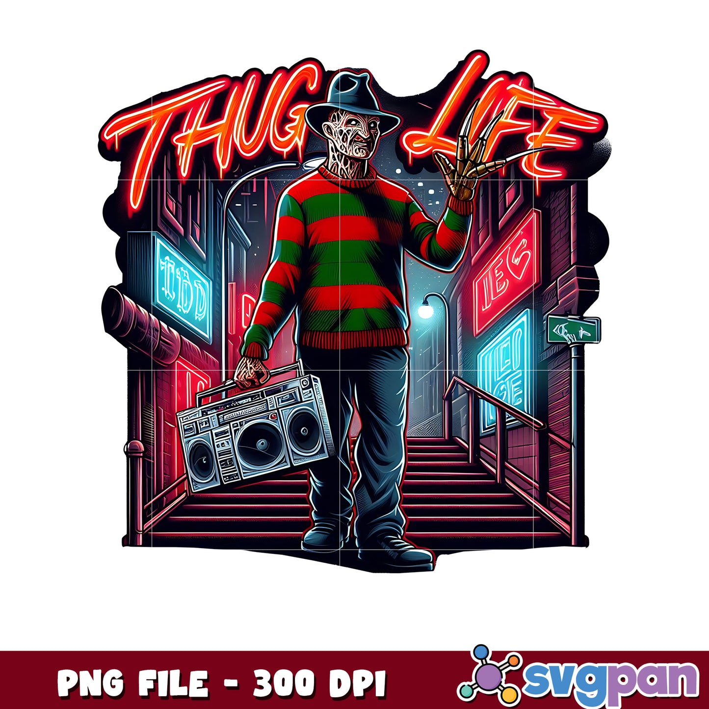 Freddy kruger png, halloween vacation png, halloween toys png