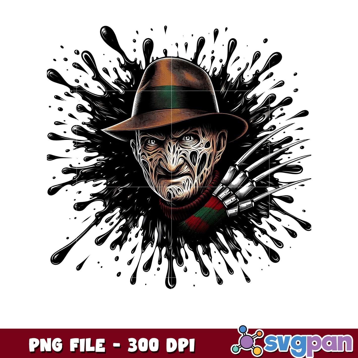 Freddy kruger png, horror movie characters png, halloween movies png
