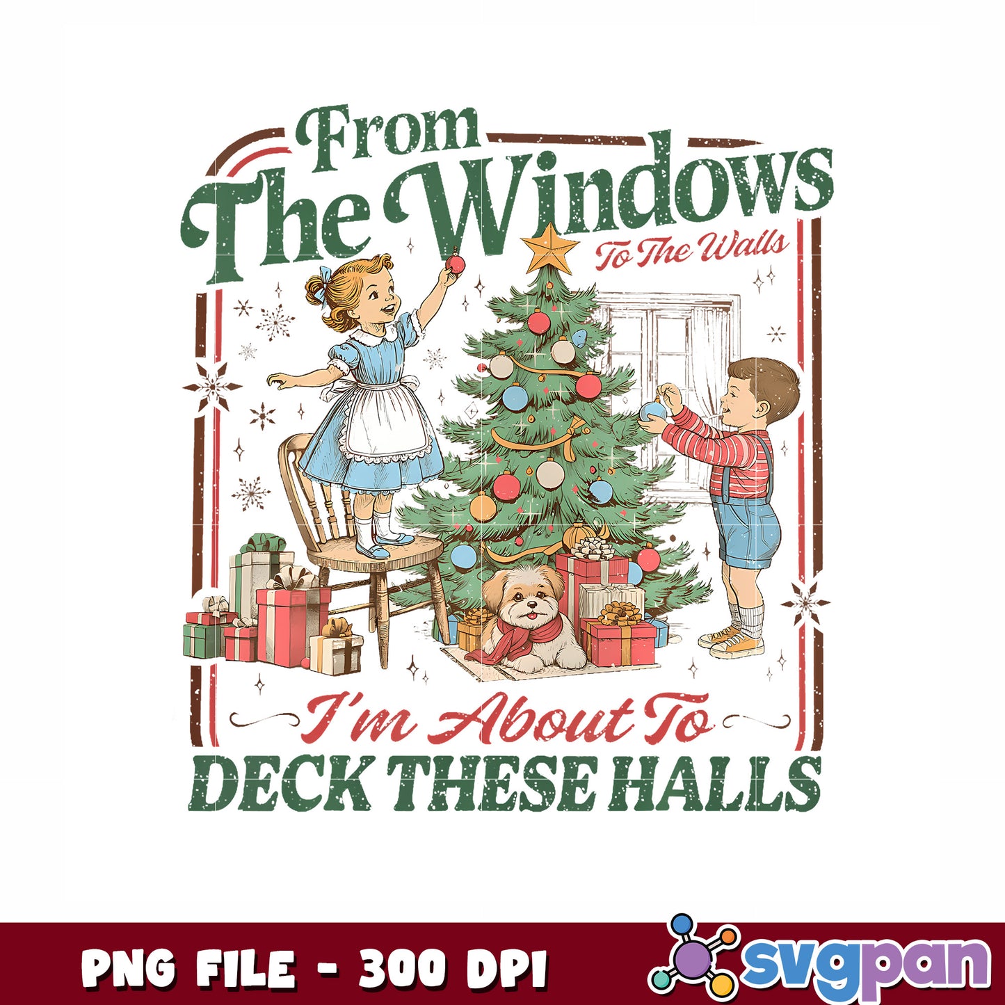 From The Windows To the wall design png, merry christmas png, trending memes png
