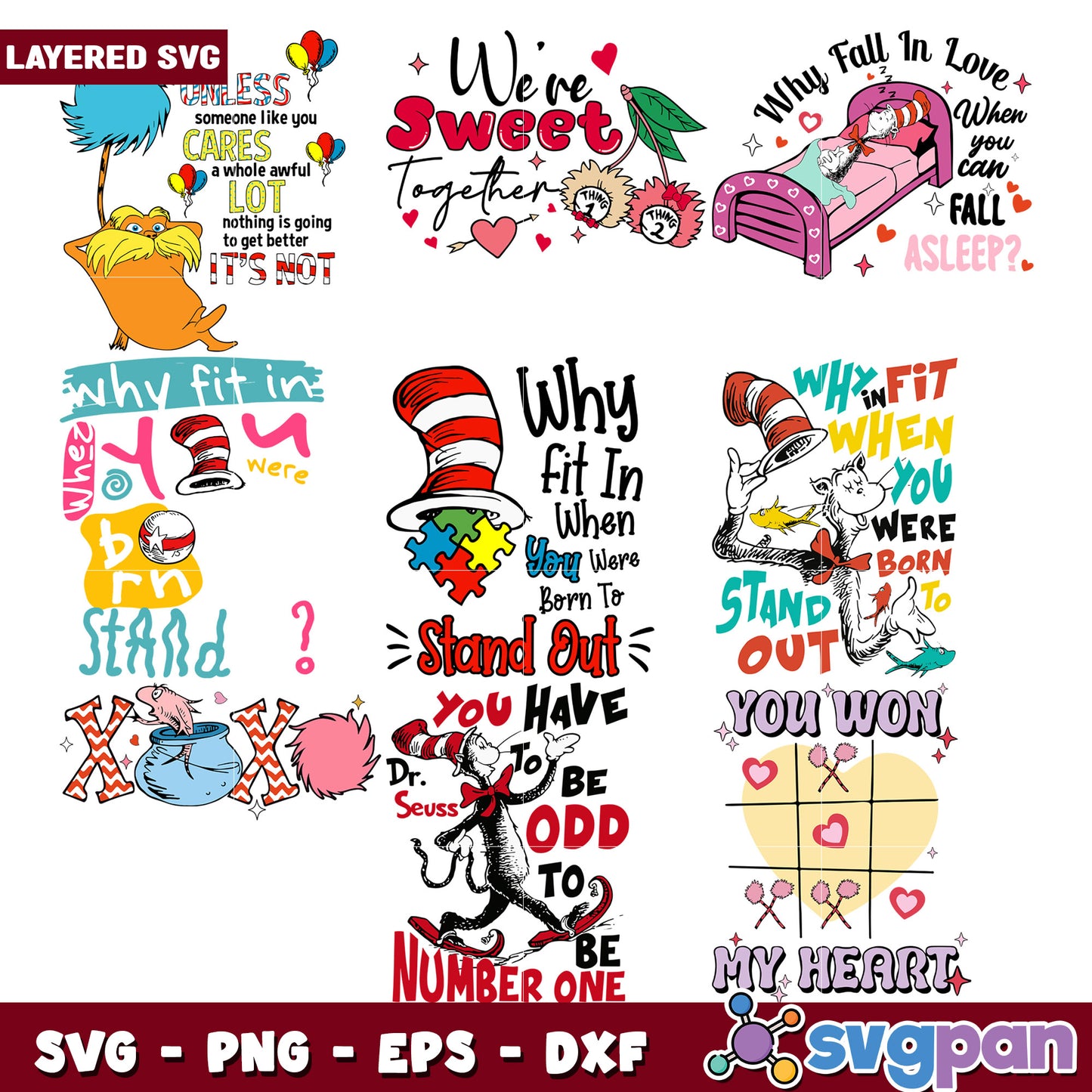 Fun Layered SVG Bundle for Creative Projects and Crafts
