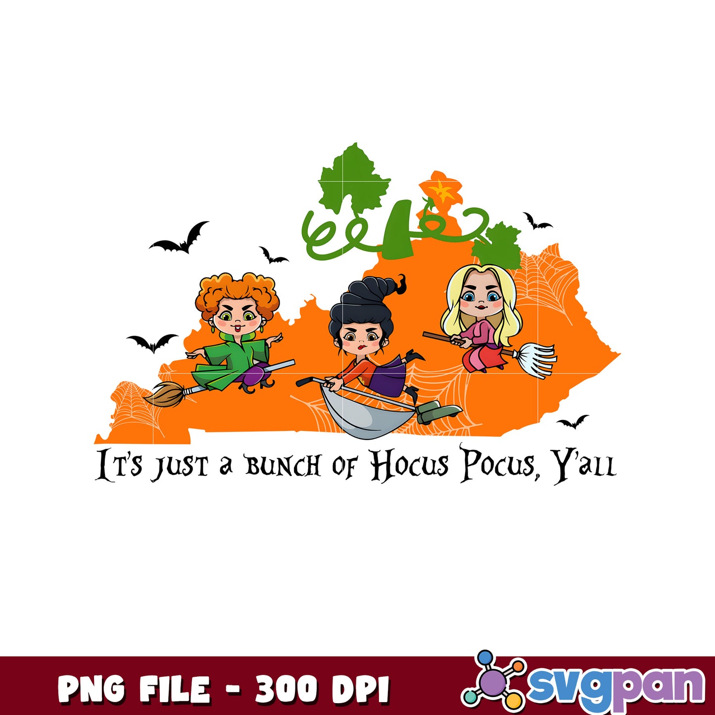 Funny it's just a bunch of hocus pocus png, halloween quotes png, halloween and party png