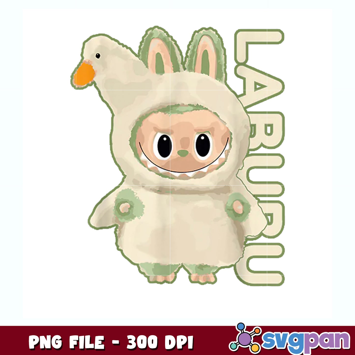 Funny labubu lover cute labubu the monsters png, labubu lover png, cute labubu png