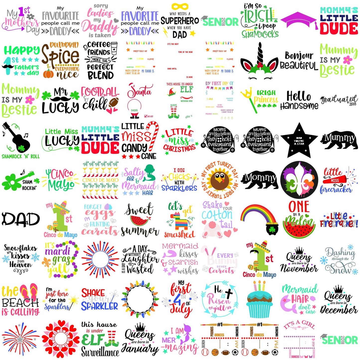 Funny quotes collection svg bundle, inspirational quotes svg, quote of the day svg
