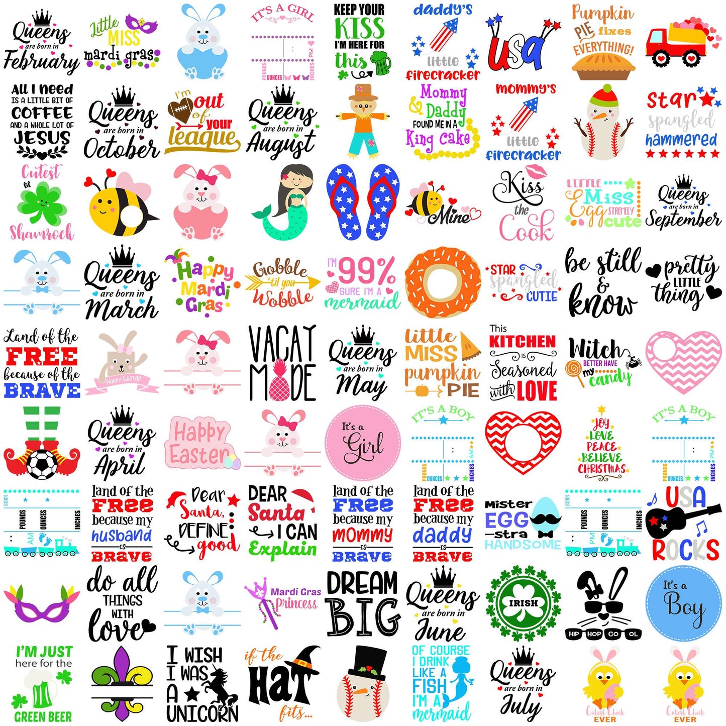 Funny quotes collection svg bundle, inspirational quotes svg, quote of the day svg