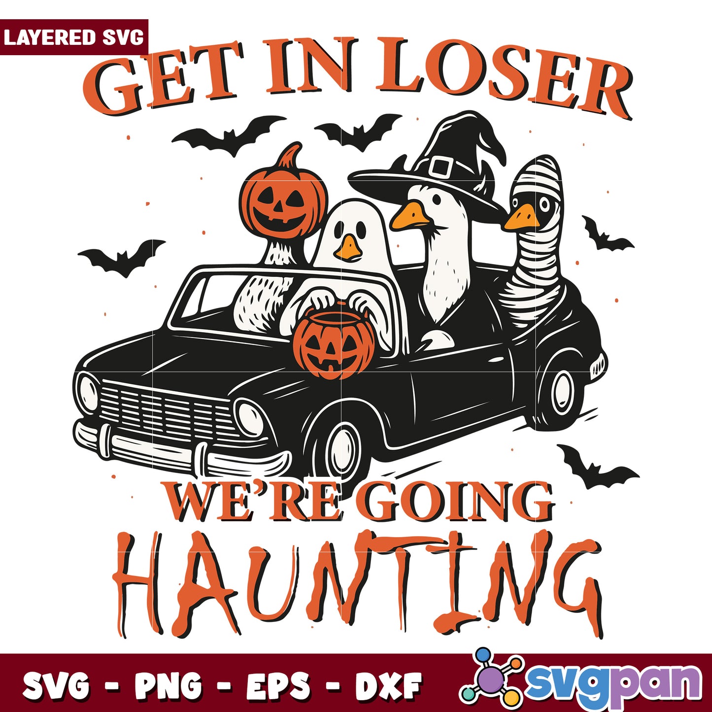 Get in loser we re going haunting svg, happy halloween svg, halloween costumes svg