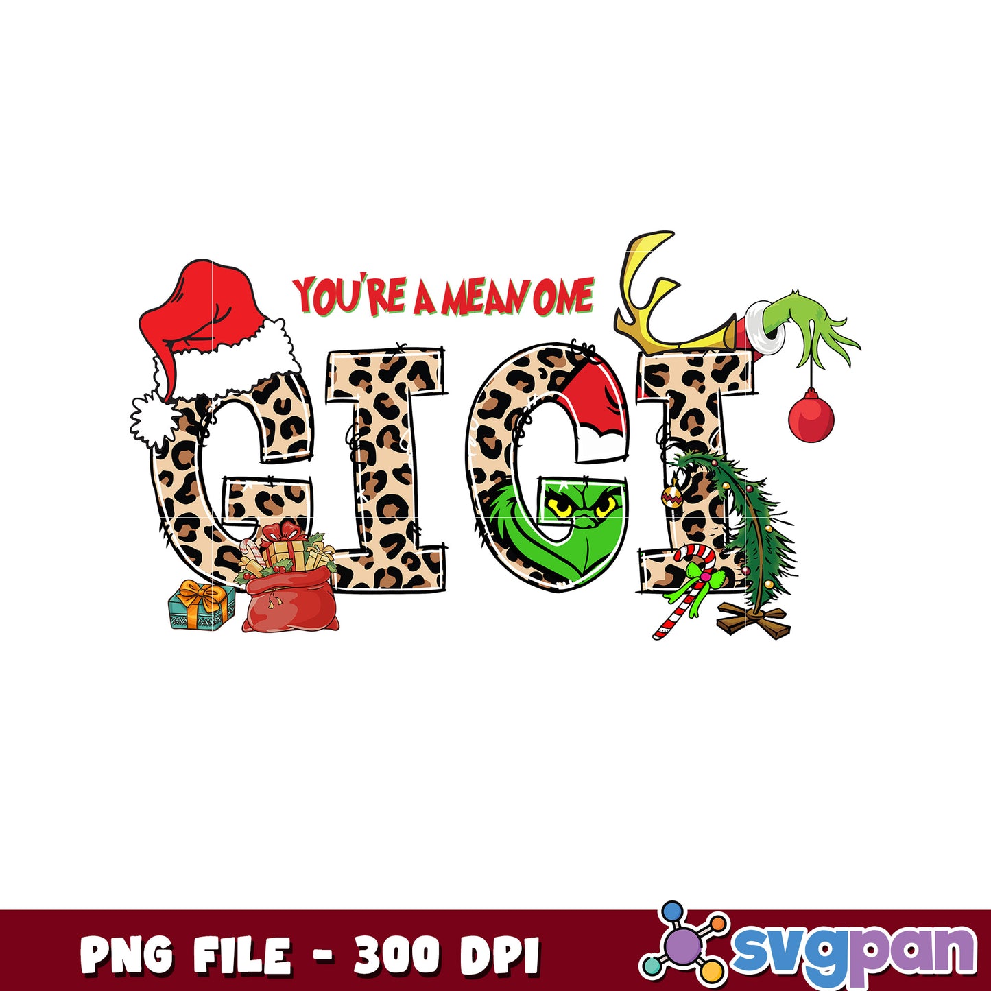 Gigi grinch png, the grinch 2 png, green grinch png