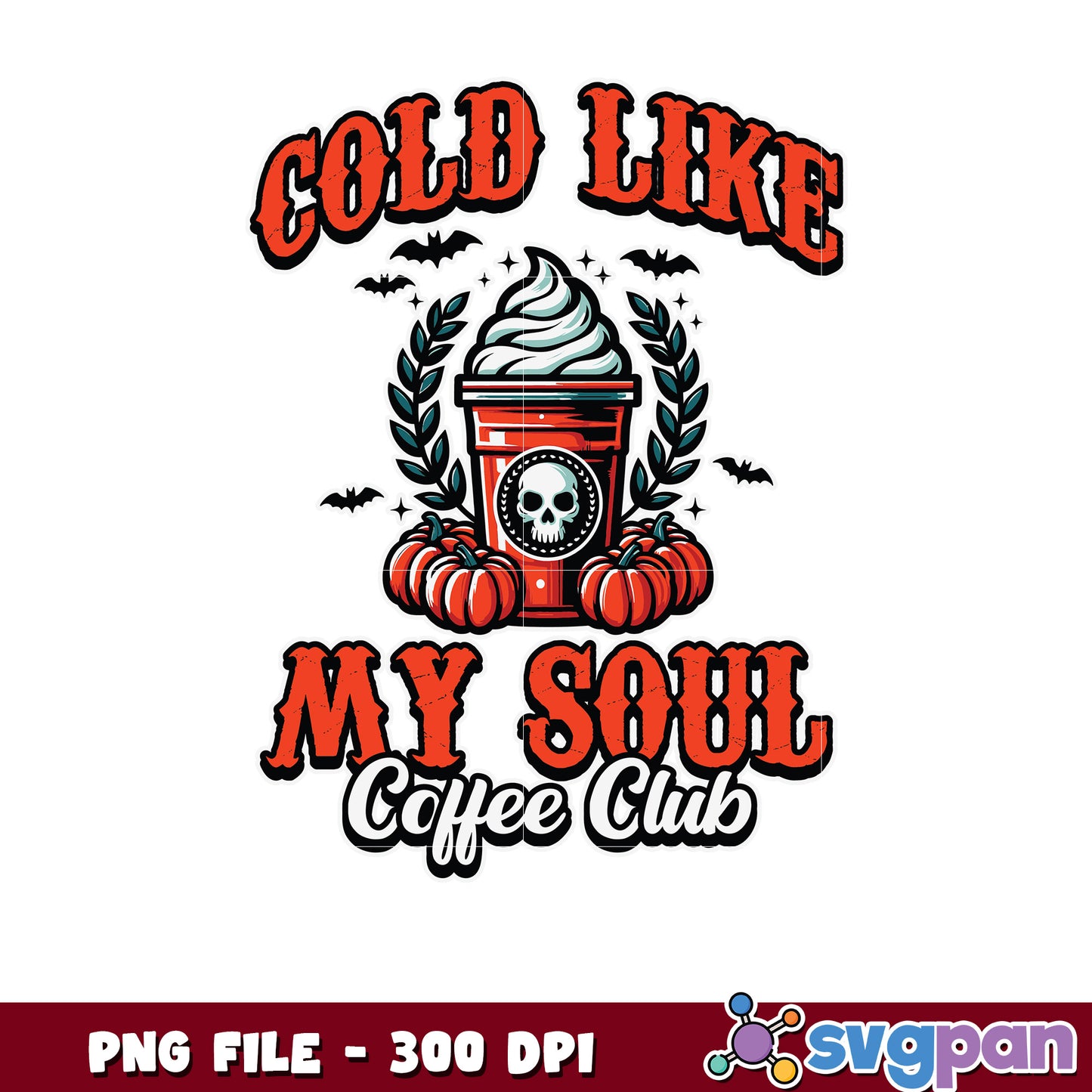 Gold like my soul png, halloween candy png, halloween quotes png