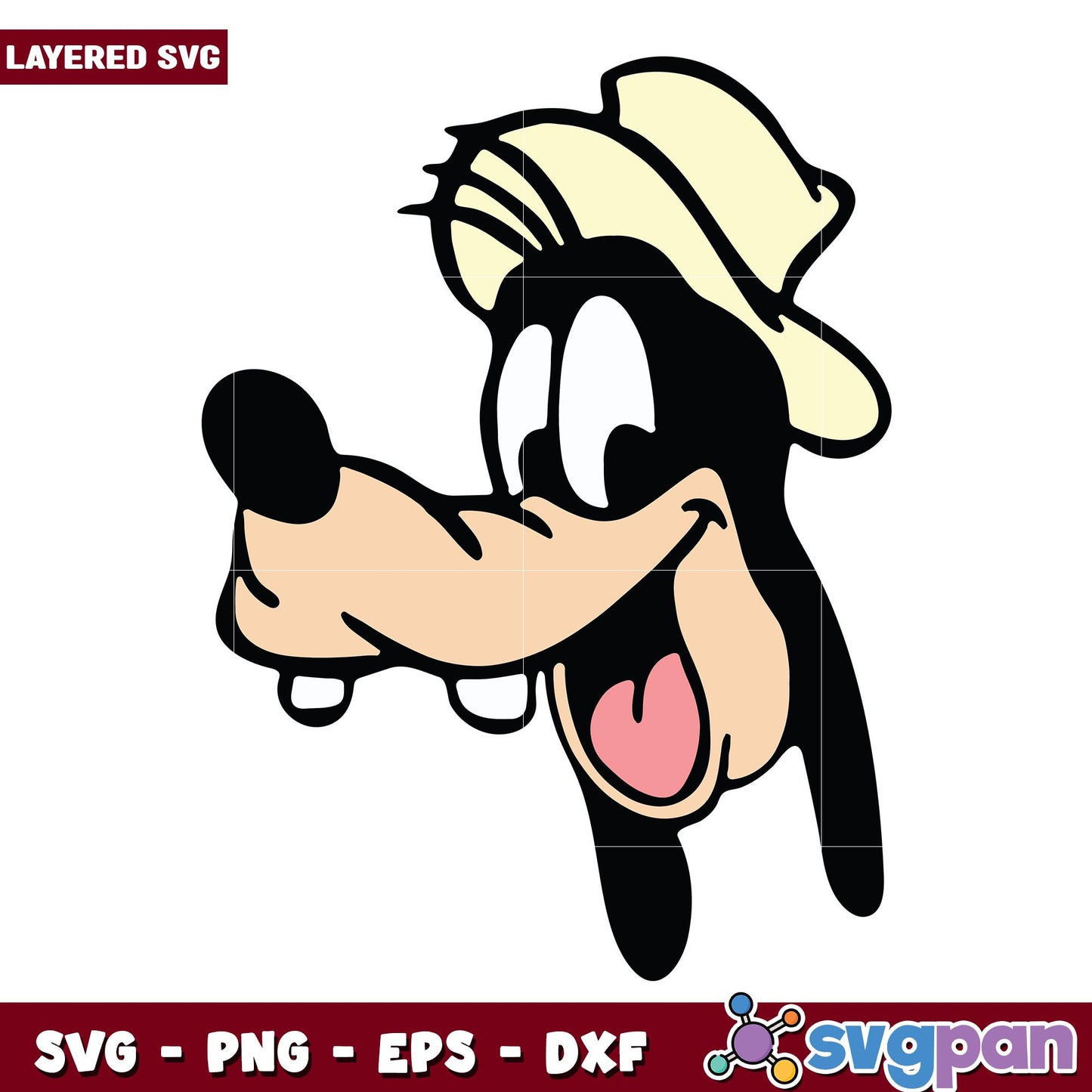 Goofy characters svg, Disney characters svg, Digital Download