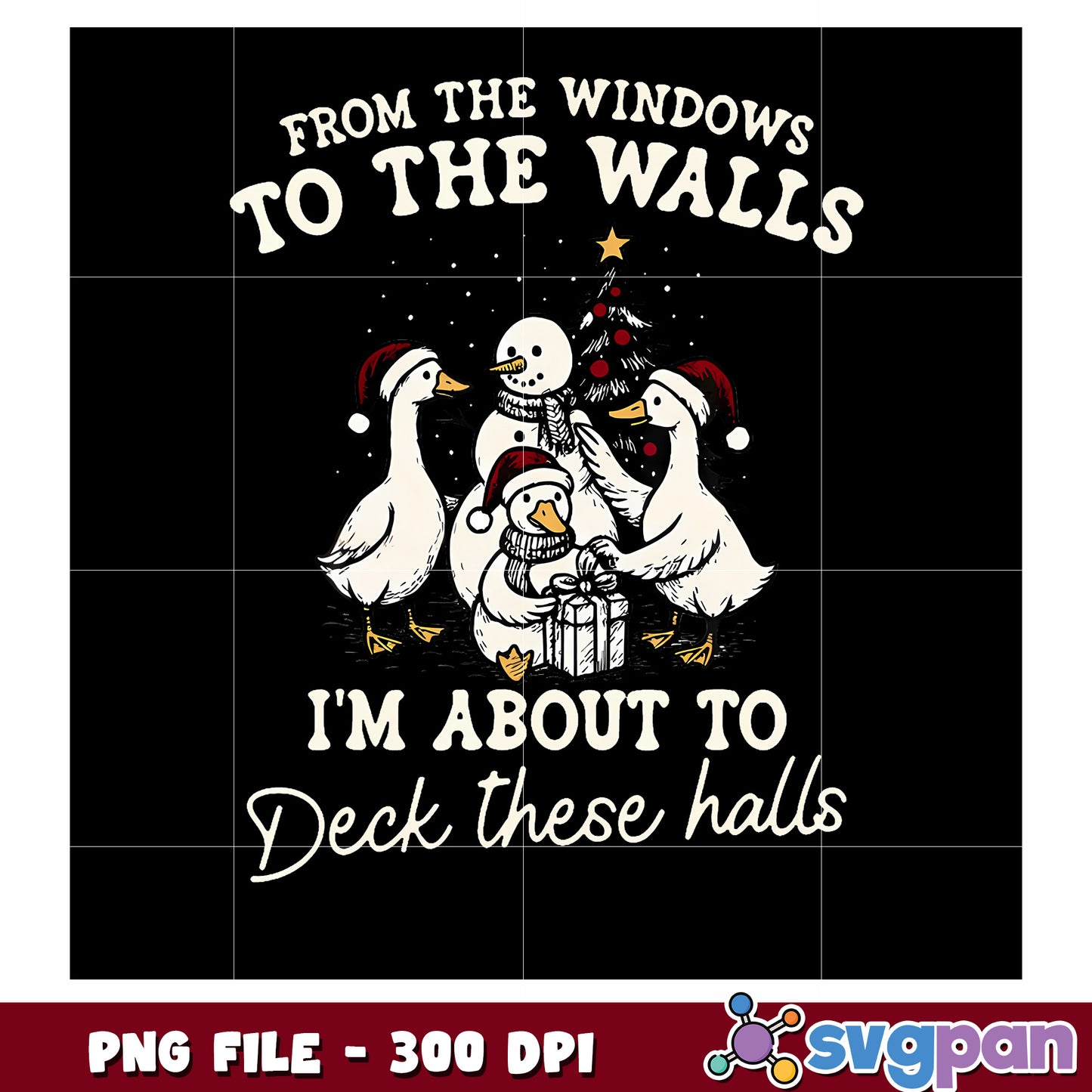 Goose from the window to the wall png, christmas decor png, funny memes png