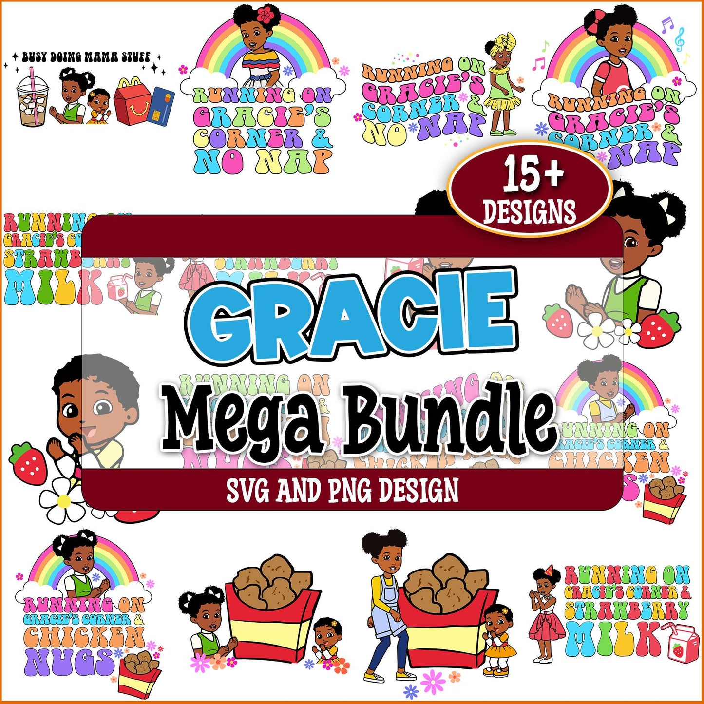 Gracie svg bundle
