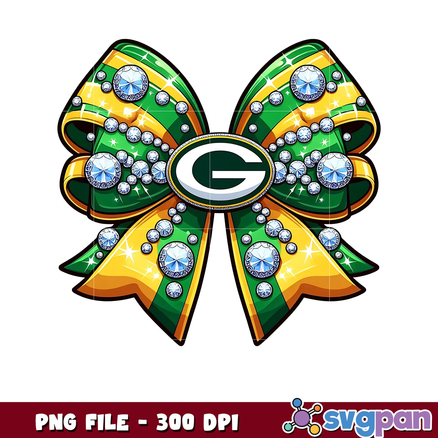 Green bay packers bowtie png, super bowl png, national football league png