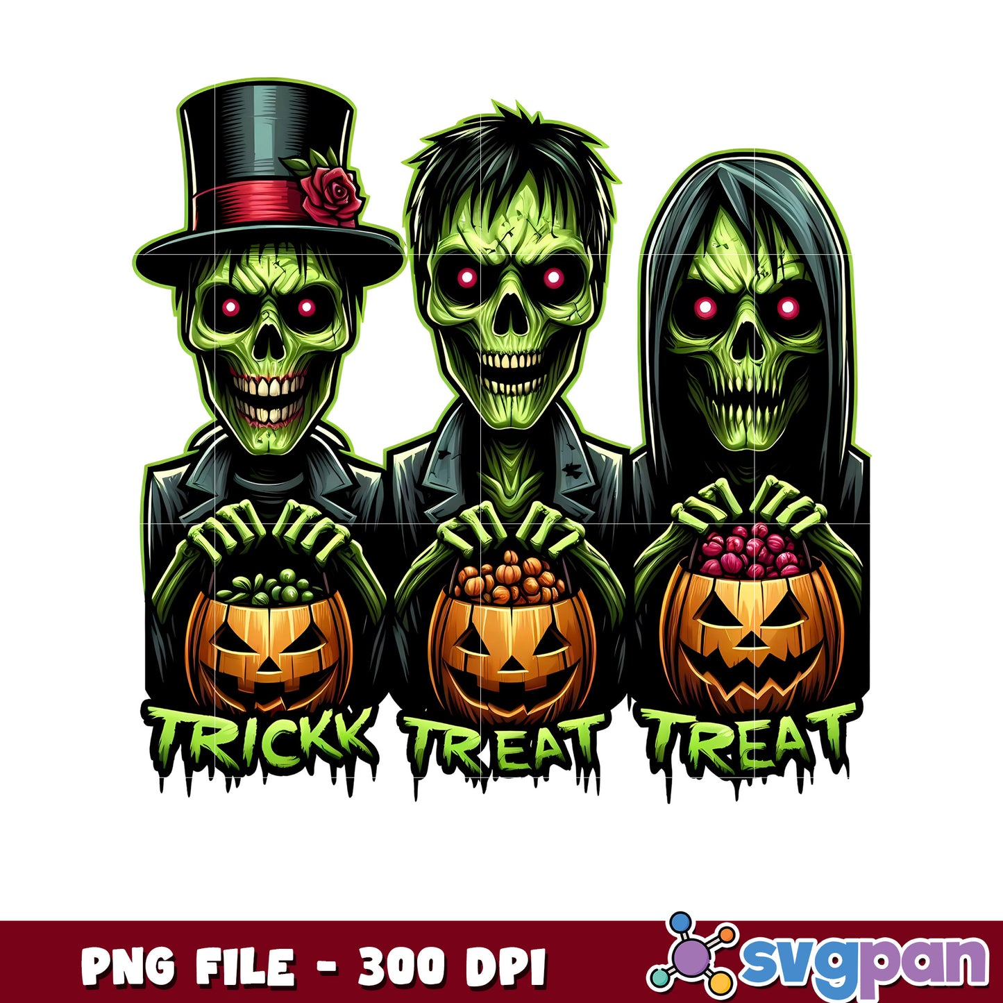 Green halloween skull png, halloween art png, halloween killers png'