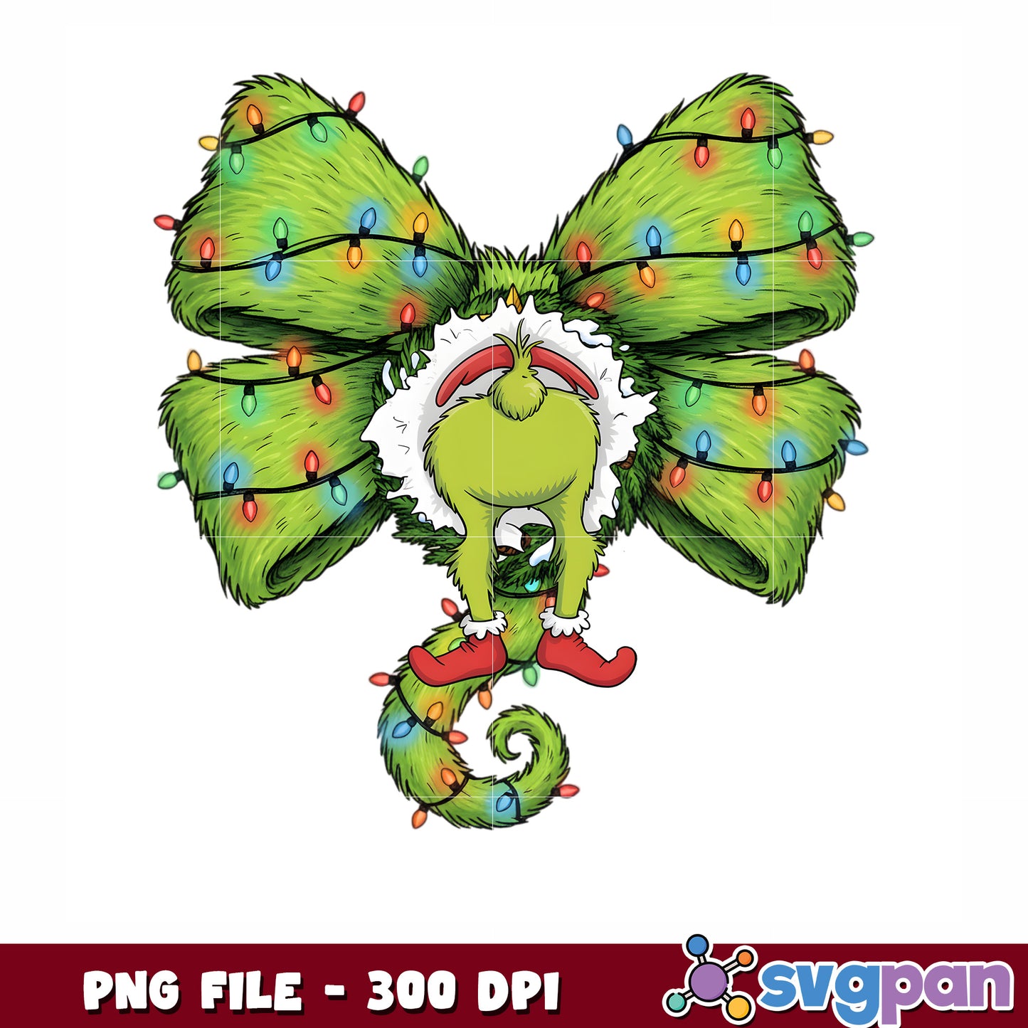 Grinh bowtie png, christmas cartoons png, christmas decor png